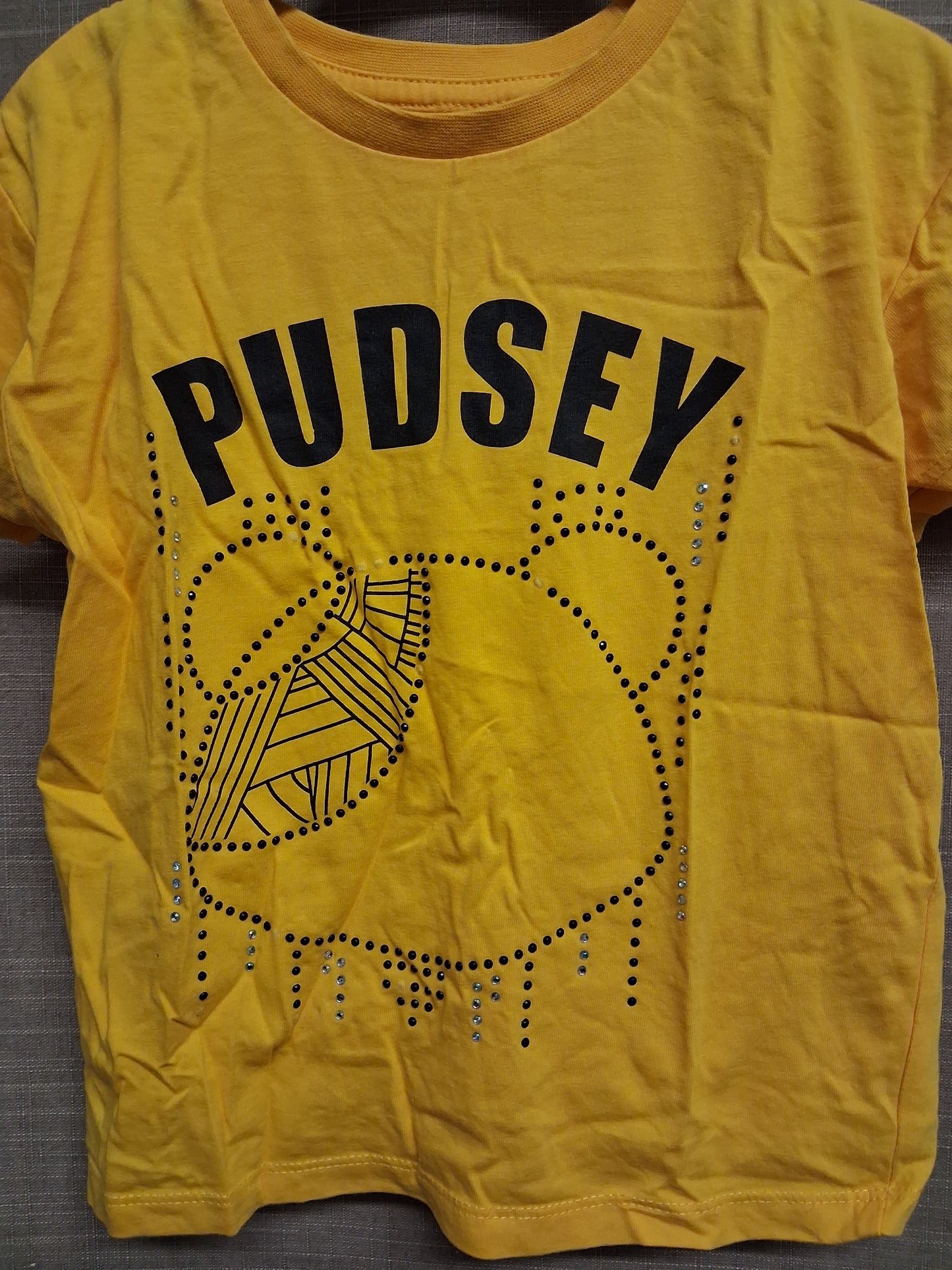 George "Pudsey" Children in Need T-Shirt Yellow Age 5-6 Years