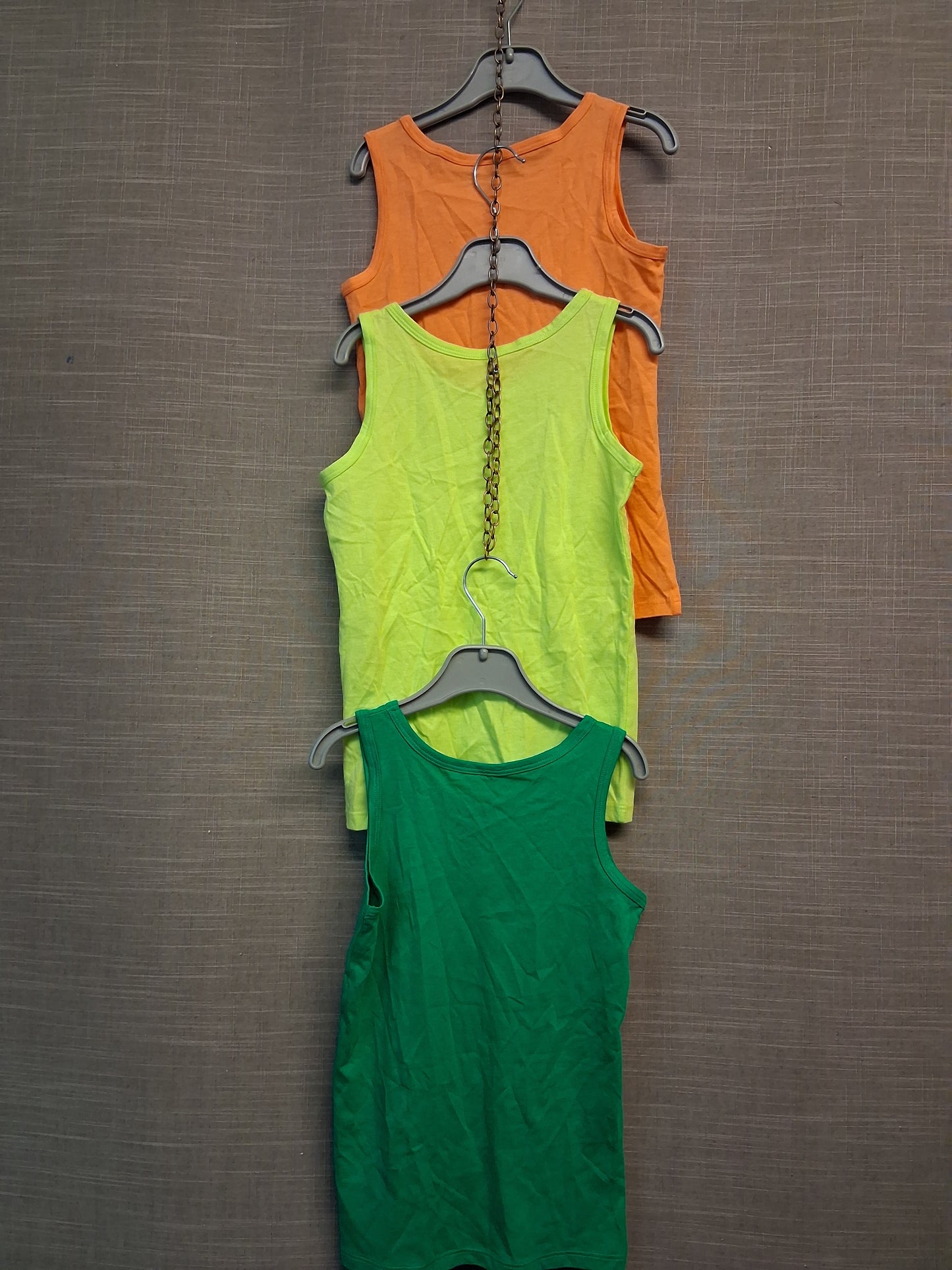 F&F Boys Vest Tank Tops Set of 3 Multicolour Age 5-6 Years