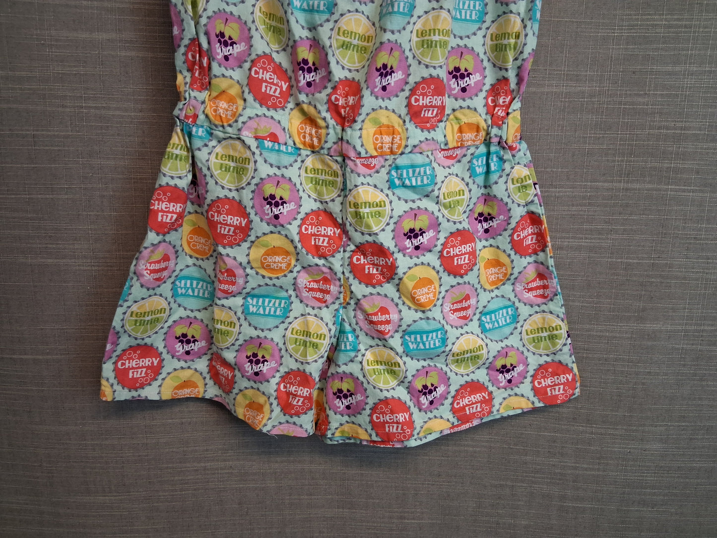 Girls Handmade Playsuit Multicolour Age 8-9 Years