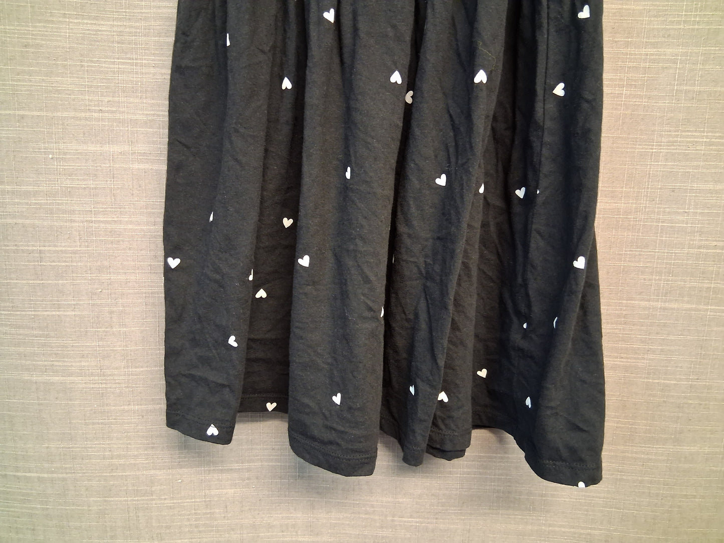 F&F Girls Black Sleeveless Sundress Age 6-7 Years