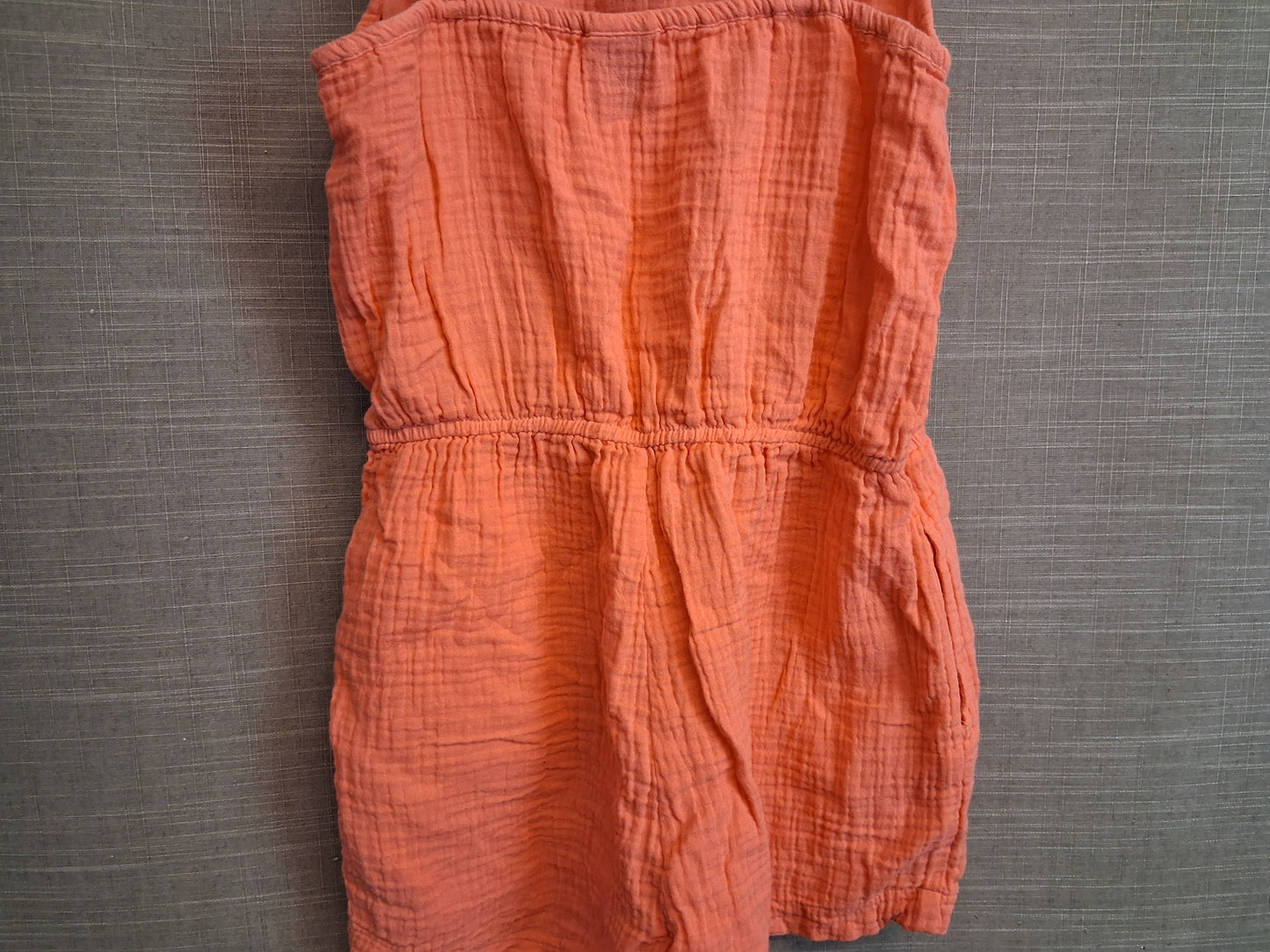 Little Kids Girls Playsuit Orange Age 8-9 Years
