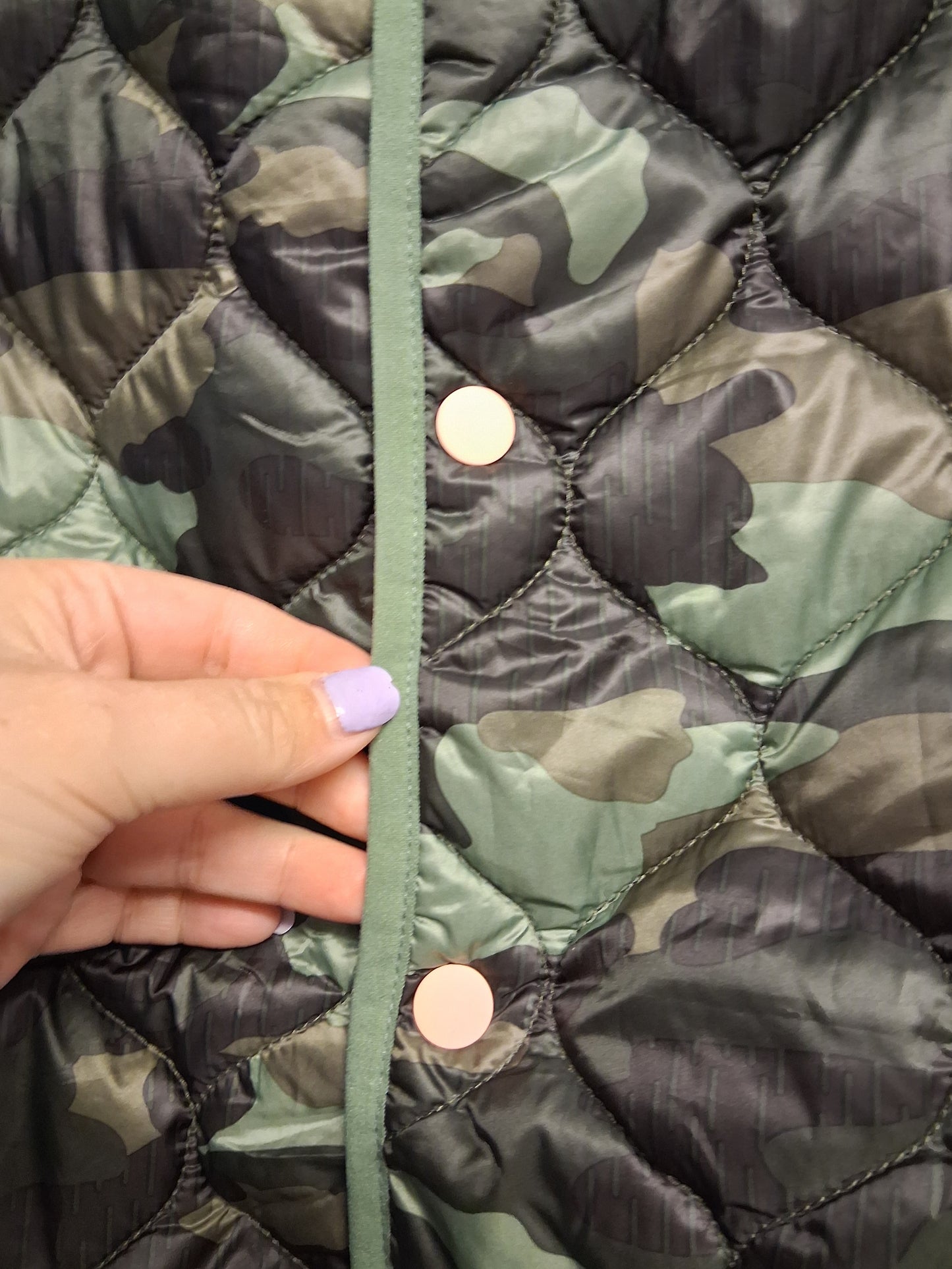 Marks & Spencer Green Camouflage Boys Bodywarmer Gilet Age 13-14 Years NWOTS