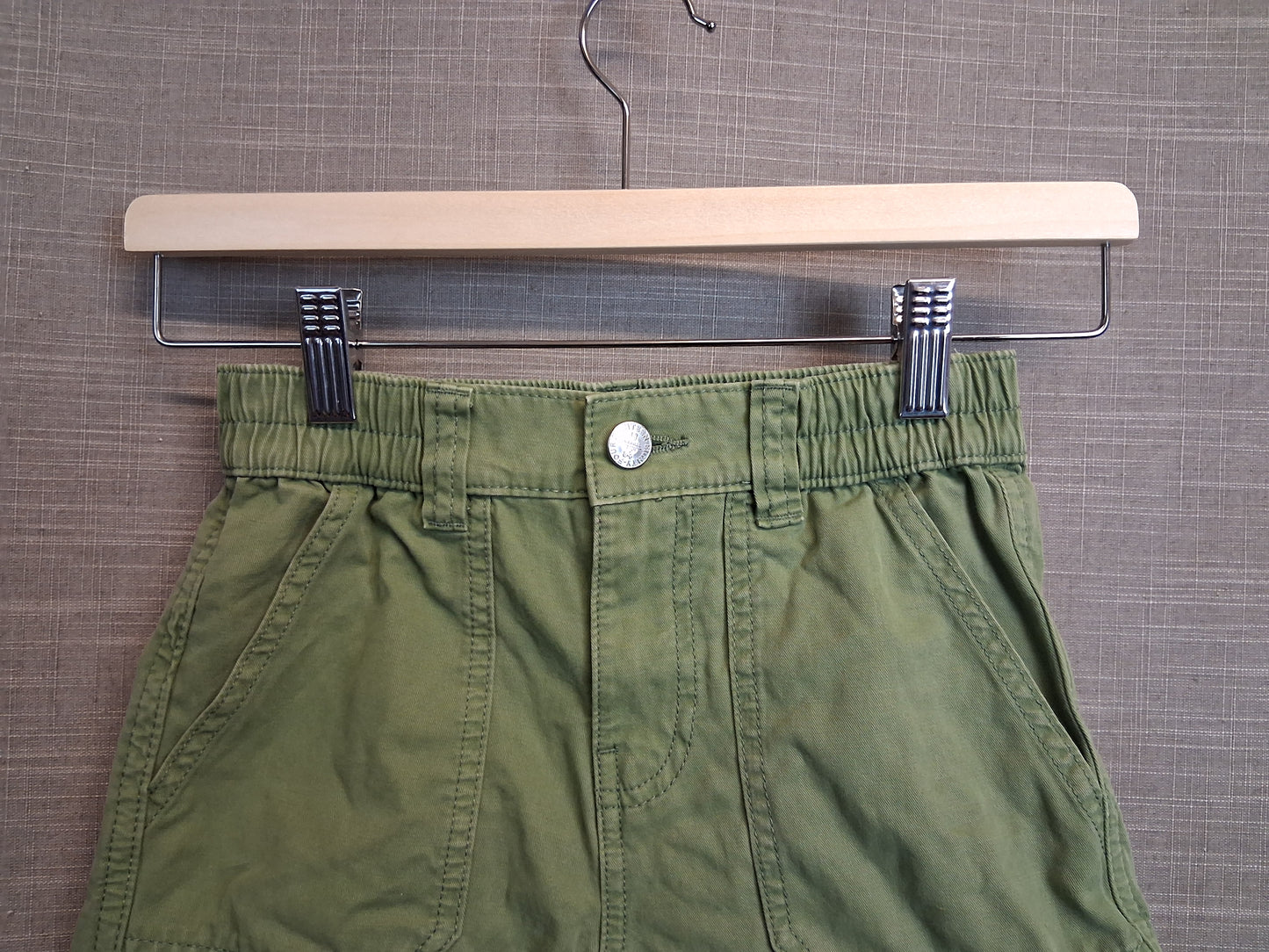 Marks And Spencer Green Shorts Age 8-9 years