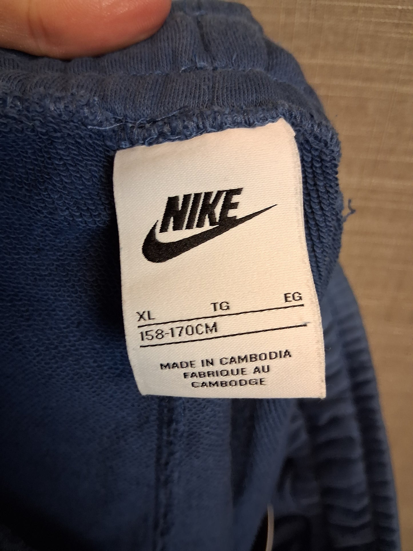 Nike Boys Blue Jersey Shorts Age 13-15 Years