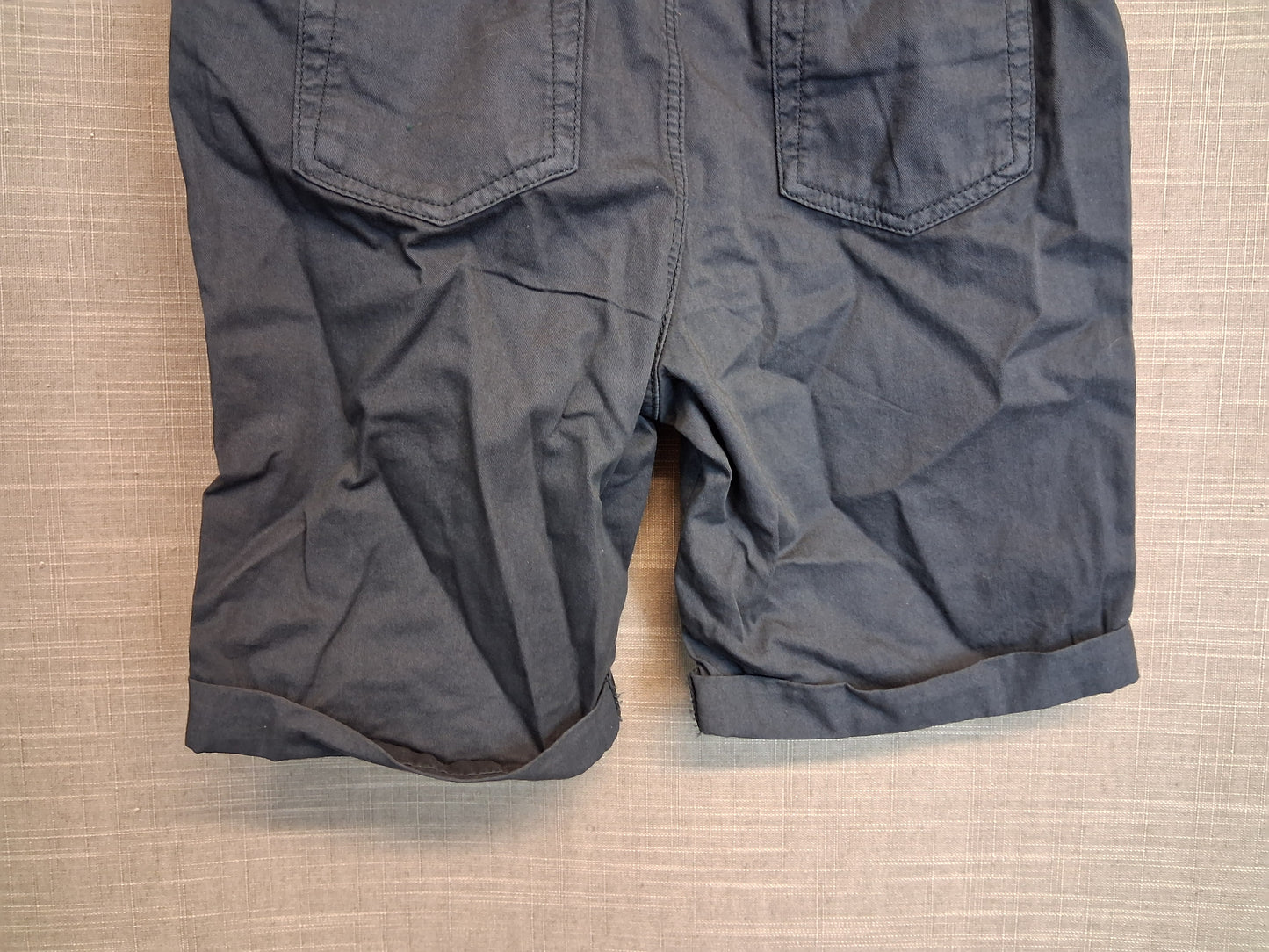 Nutmeg Boys Grey Chino Shorts Age 7-8 Years