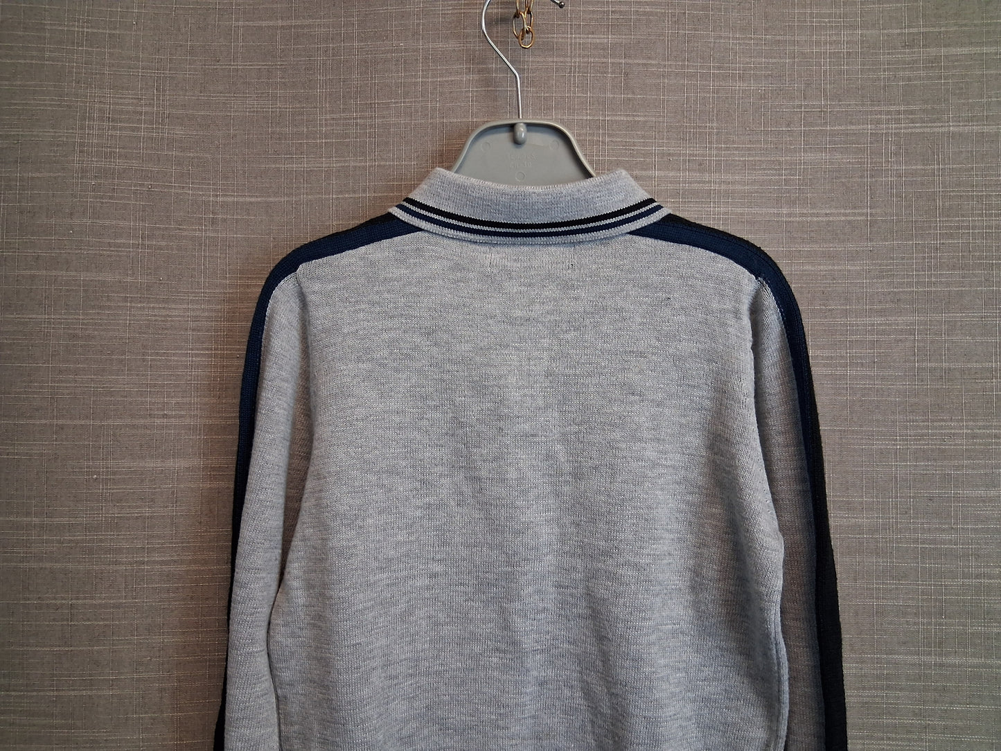 Matalan Boys Grey Knitted Polo Sweater Age 4 Years New