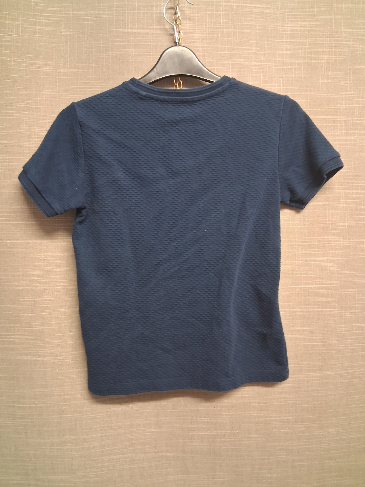 Next Navy Blue Short Sleeve T-Shirt Age 9 Years