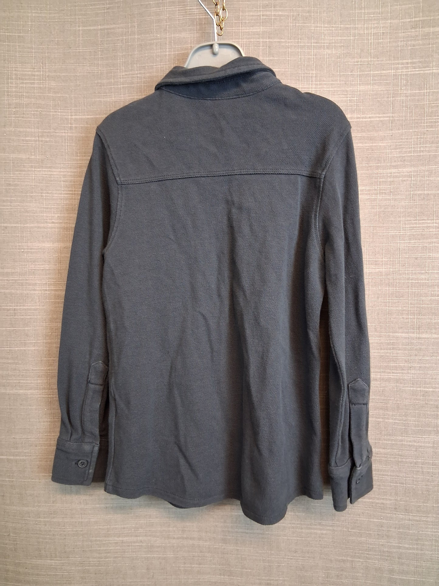 Marks and Spencer Grey Long Sleeve Jersey Shirt Age 5-6 Years