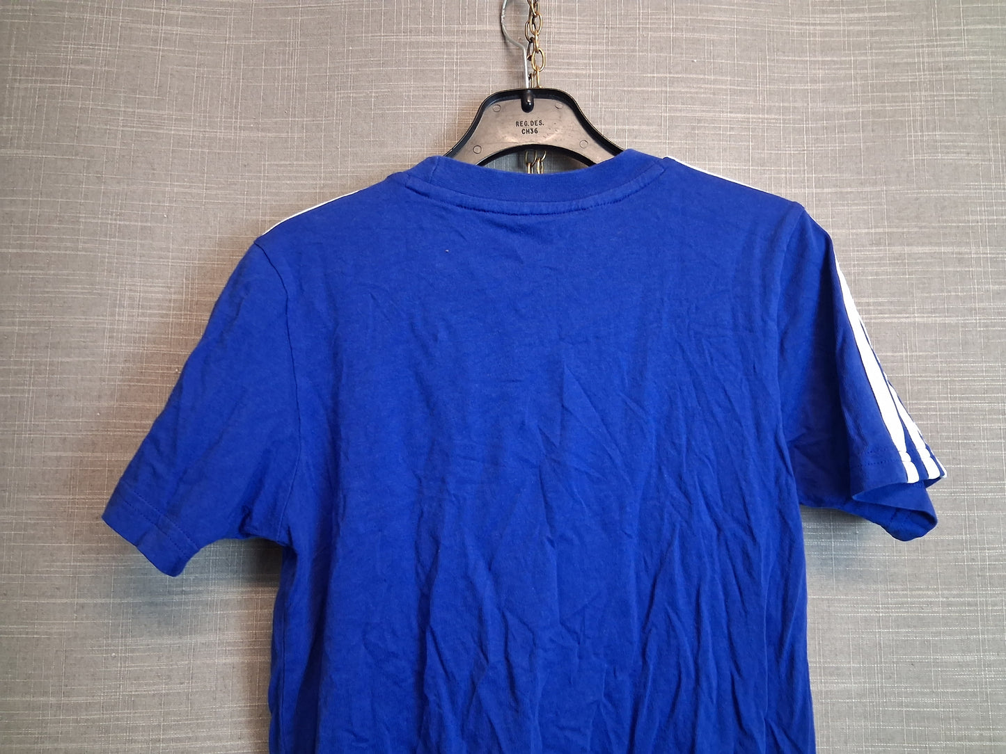 Adidas Boys Blue Short Sleeve T-Shirt Age 9-10 Years