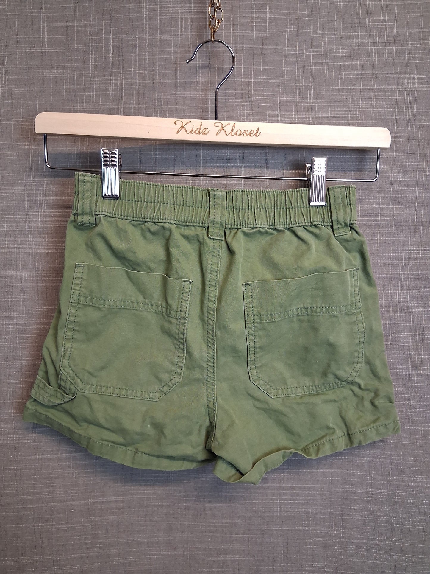 Marks And Spencer Green Shorts Age 8-9 years