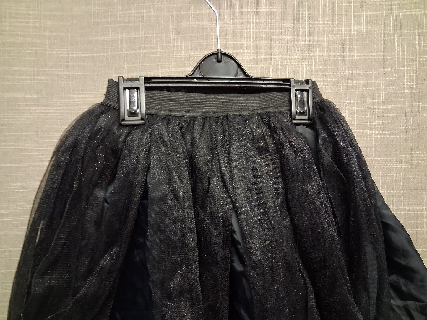 George Halloween Tutu Skirt Black Gold Stars Age 7-8 Years