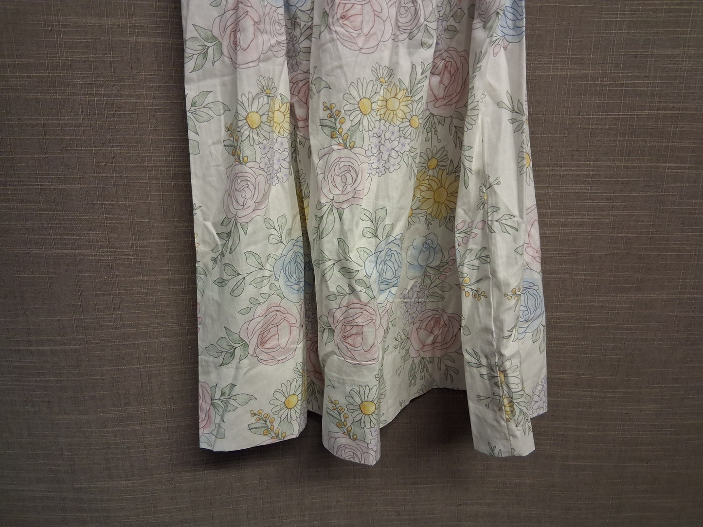 Lil Cactus Girls Floral A Line Dress Short Sleeve 100% Cotton Age 3 Years