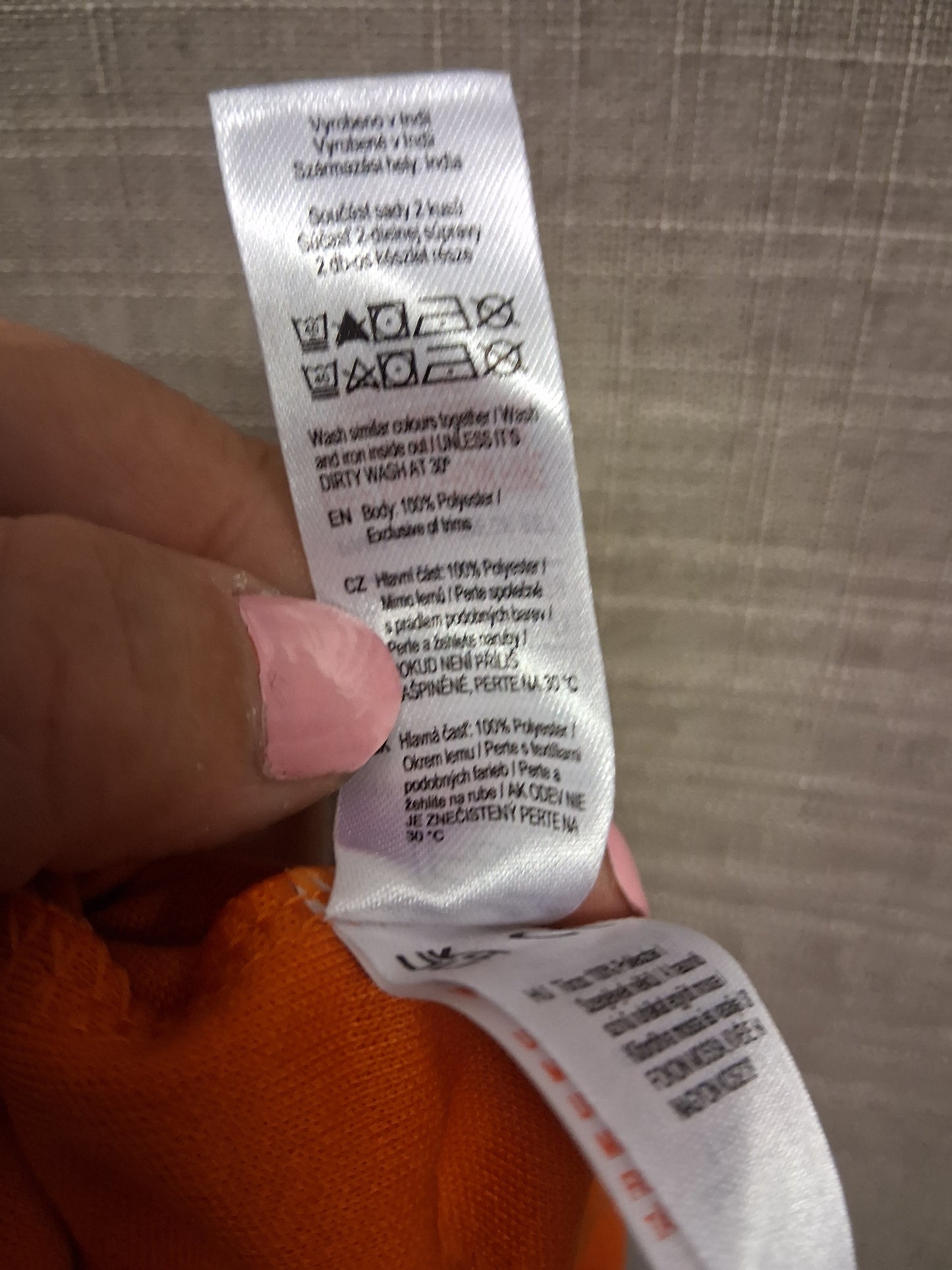 F&F Boys Pumpkin Sleepsuit Outfit With Hat Orange Age 18-24 Months New