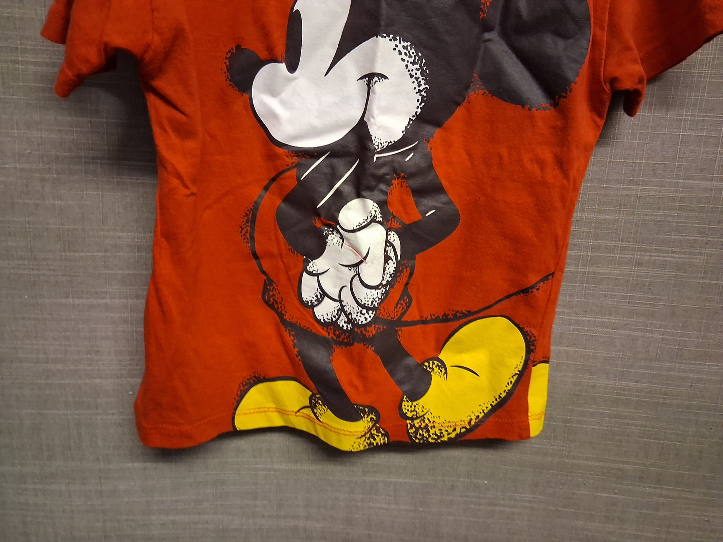 Disney Primark Mickey Mouse Short Sleeve T-Shirt Age 3-4 Years