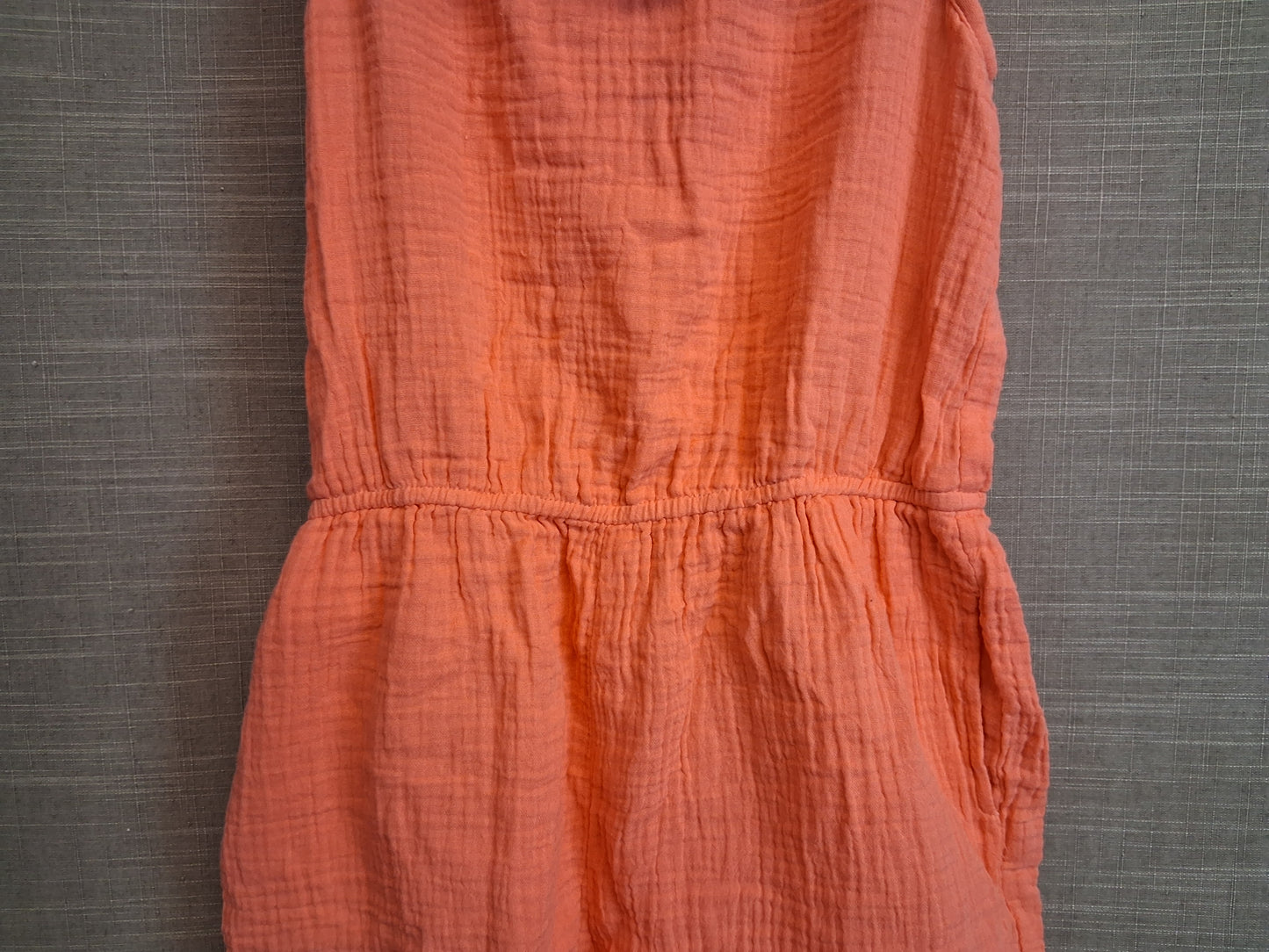 Little Kids Girls Playsuit Orange Age 8-9 Years