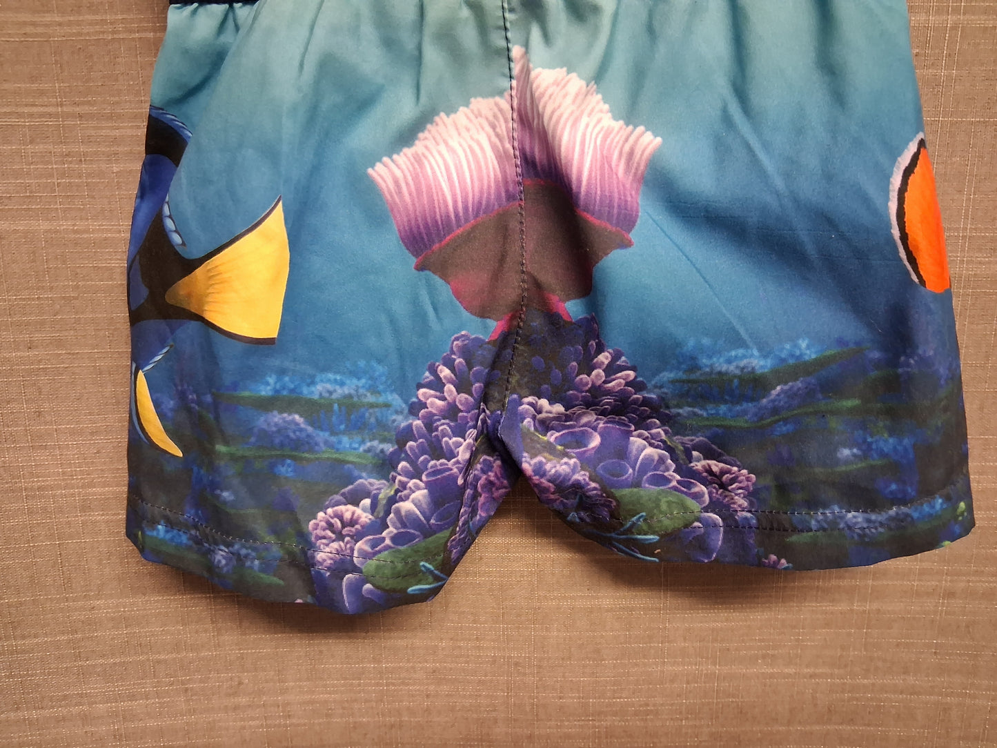 Disney Finding Nemo Swim Shorts Blue Age 18-24 Months New