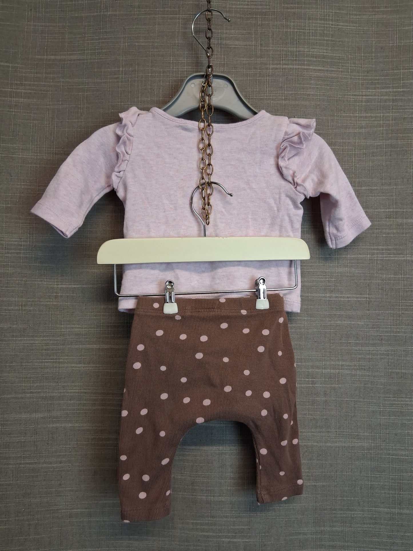 Next Girls 2 Piece Outfit Set Top and Leggings Age Newborn