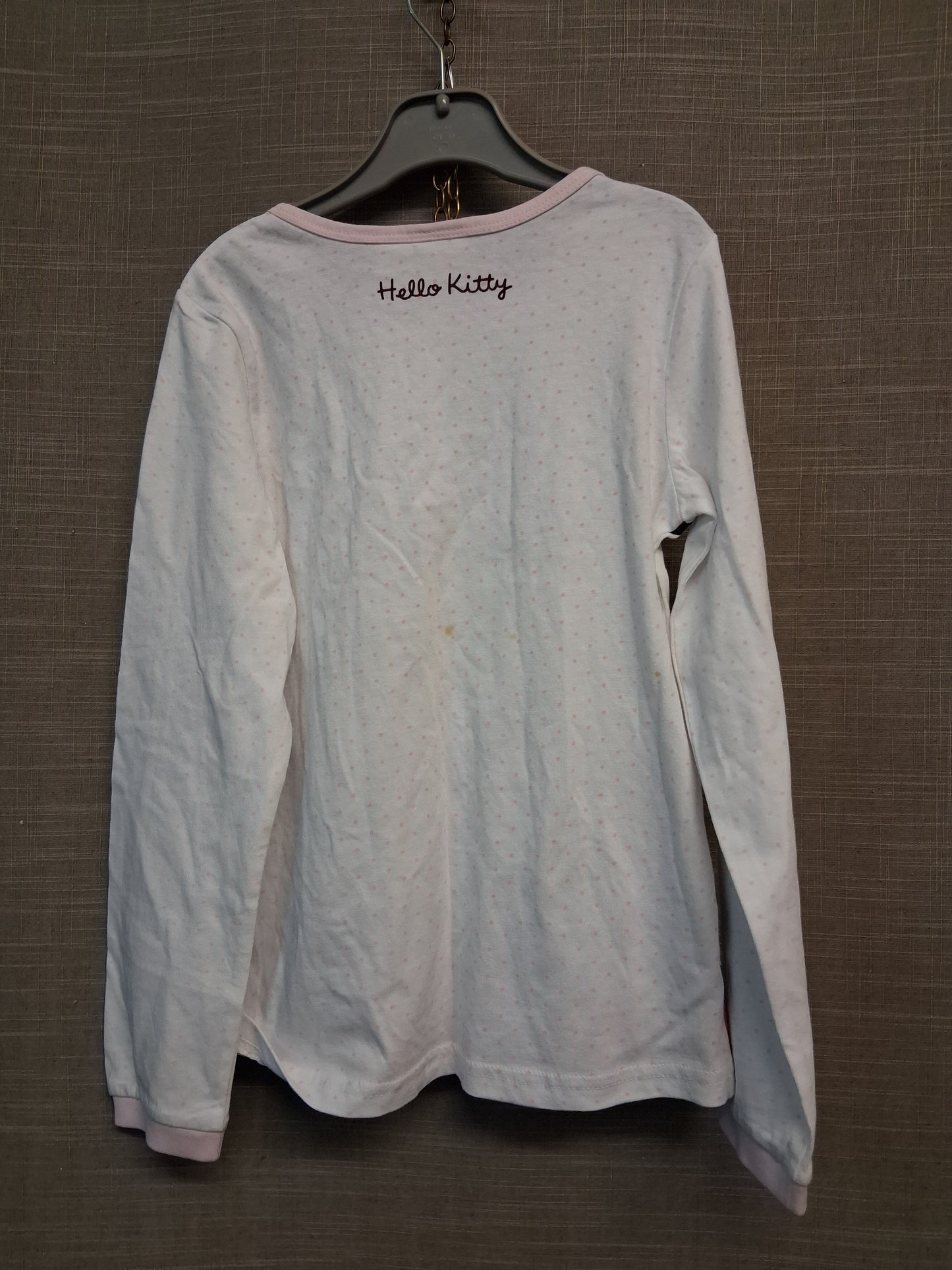 H&M Hello Kitty Long Sleeve Jersey Top T-Shirt Age 6-8 Years