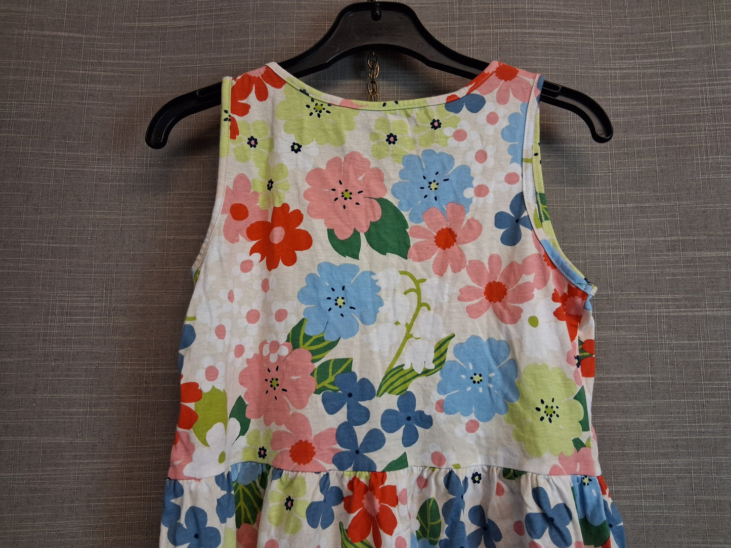 H&M Girls Sleeveless Jersey Floral Sun Dress Age 8-10 Years