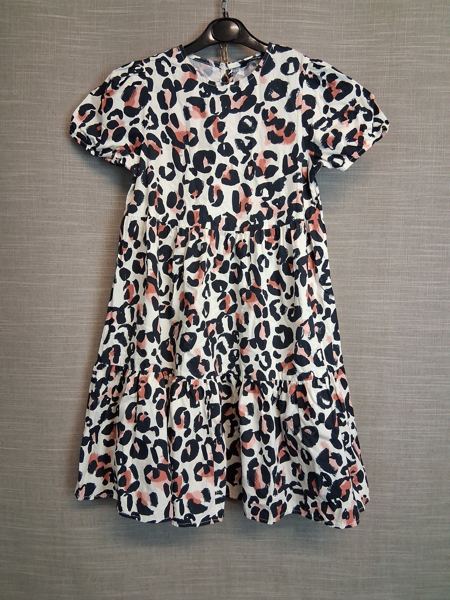 George Girls A Line Tiered Animal Print Dress Age 11-12 Years