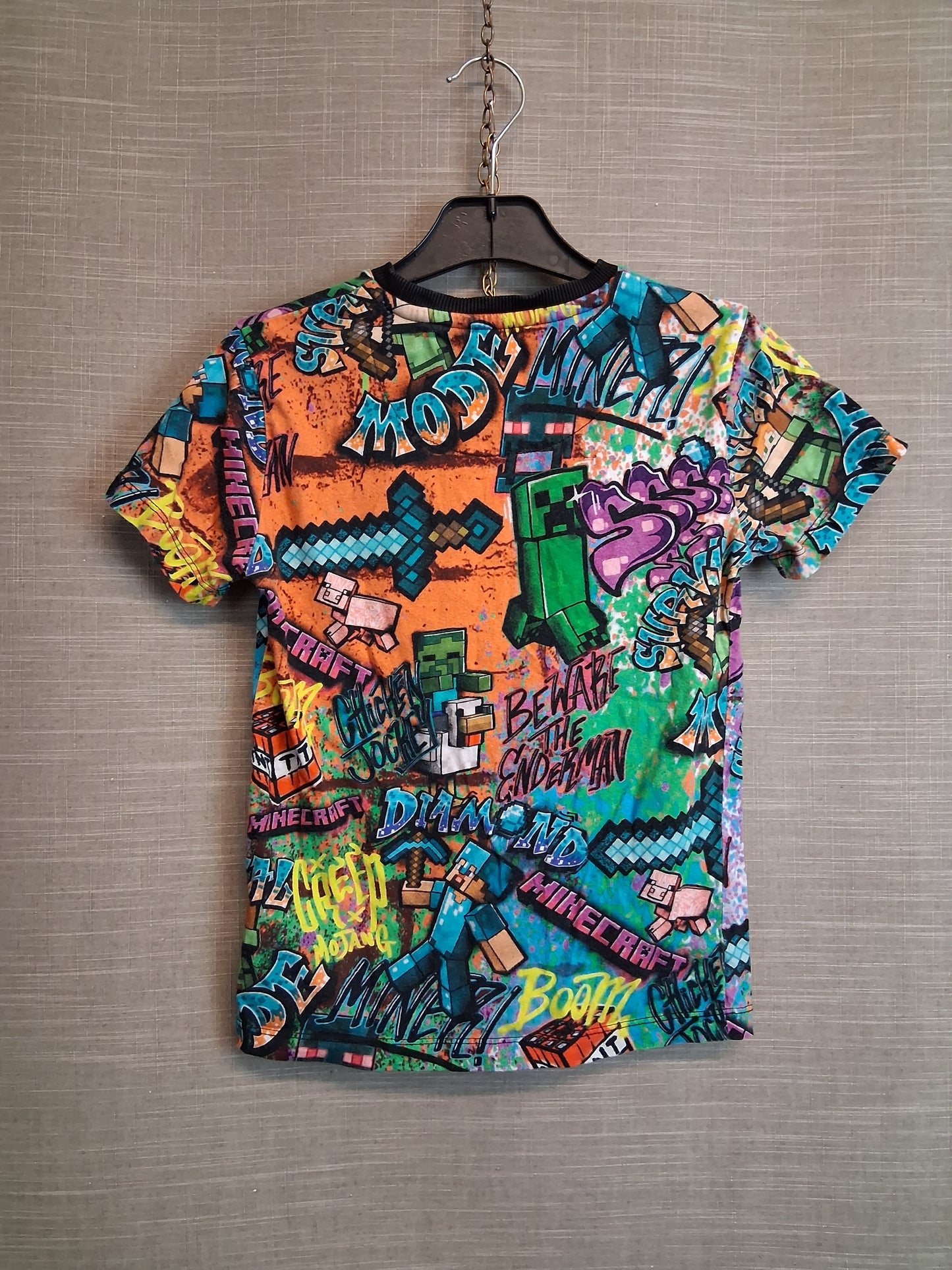 Next Minecraft Boys T-Shirt Multicolour Age 8-9 Years