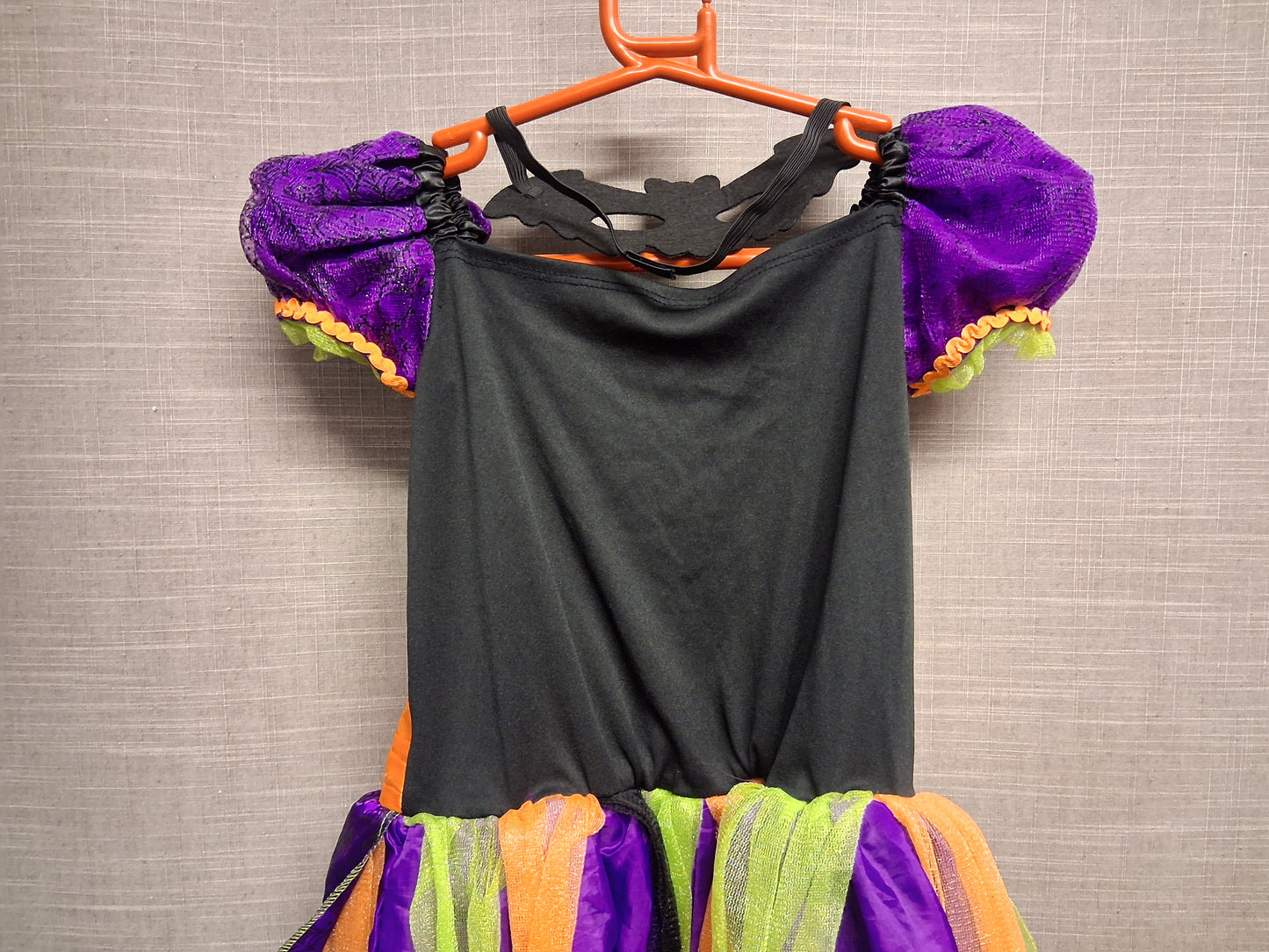 TU Girls Halloween Costume Witch Theme with Mask Age 7-8 Years