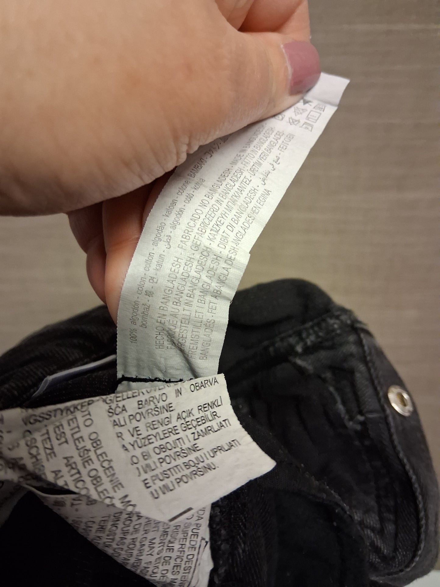 Zara Girls Faded Black Denim Boiler Suit Age 2-3 Years