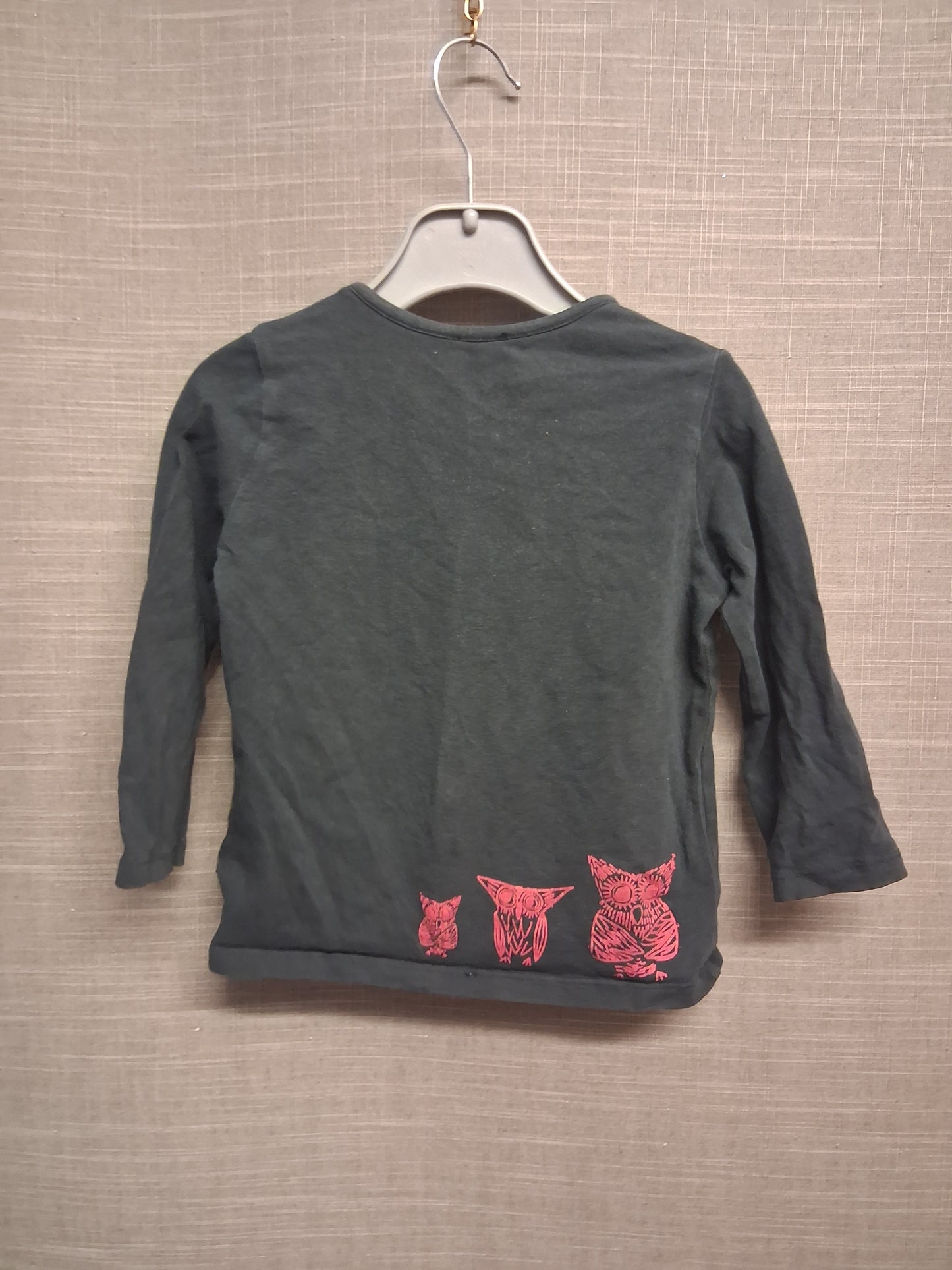 Paul Smith Girls Long Sleeve Blue T-Shirt Age 3 Years