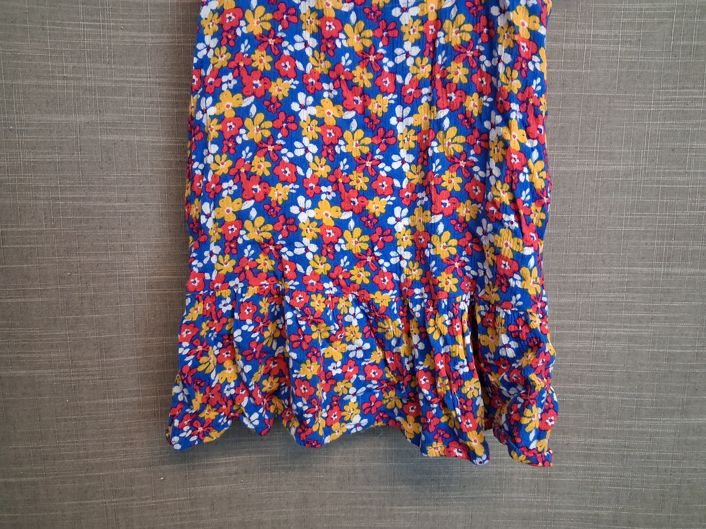 Primark Girls 2 Piece Outfit T-Shirt & Dress Multicolour Floral Age 3-4 Years
