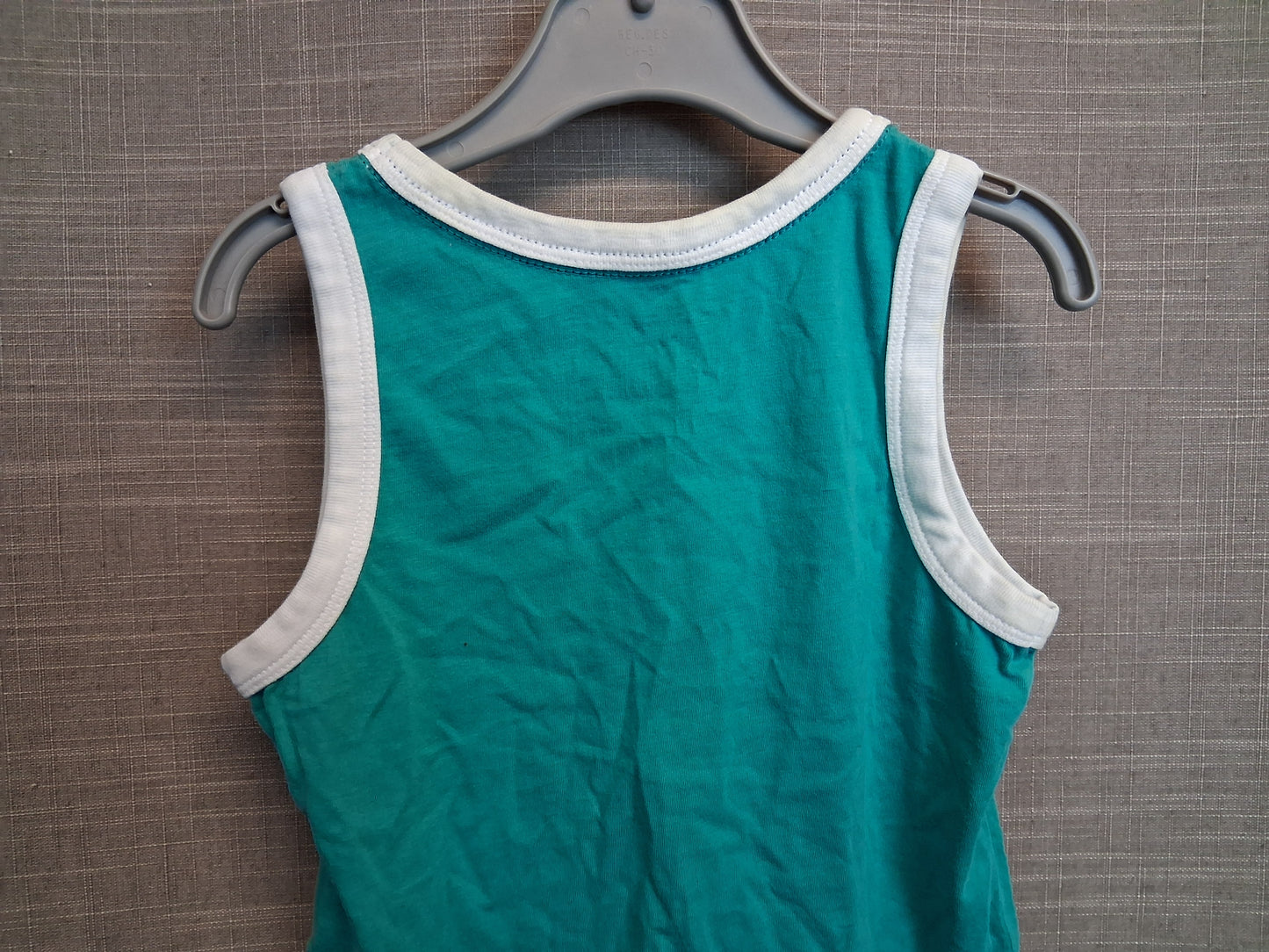 Matalan Boys Green Jersey Vest Top Age 3 Years
