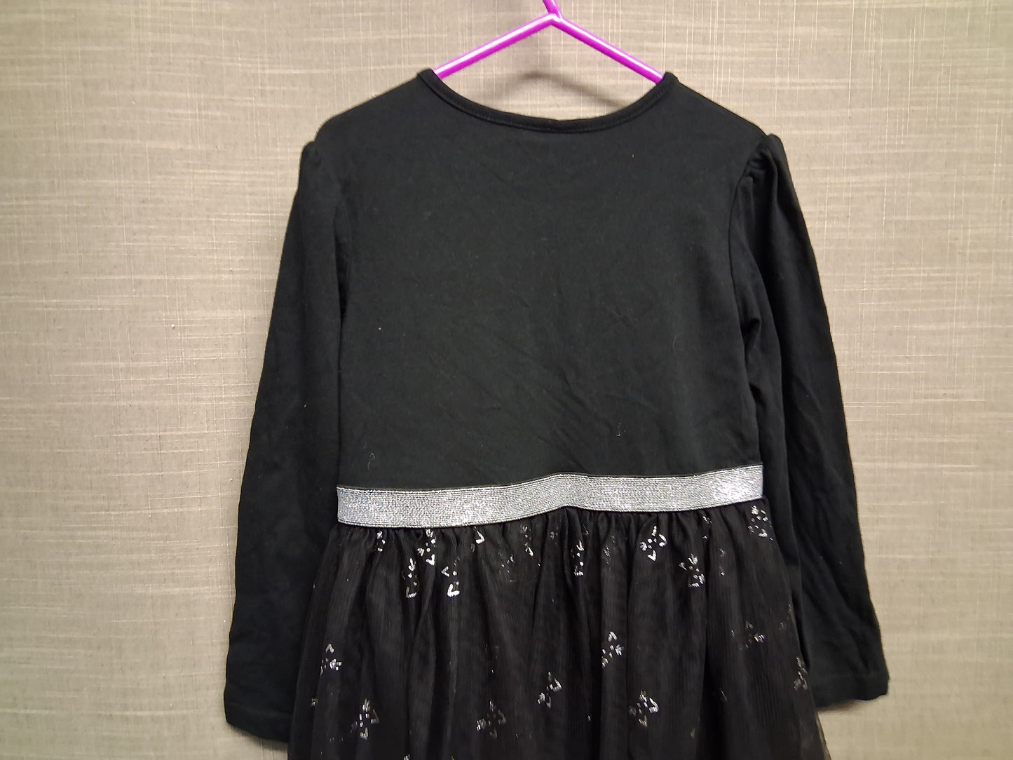 Primark Girls Halloween Black Cat Theme Dress Age 6-7 Years