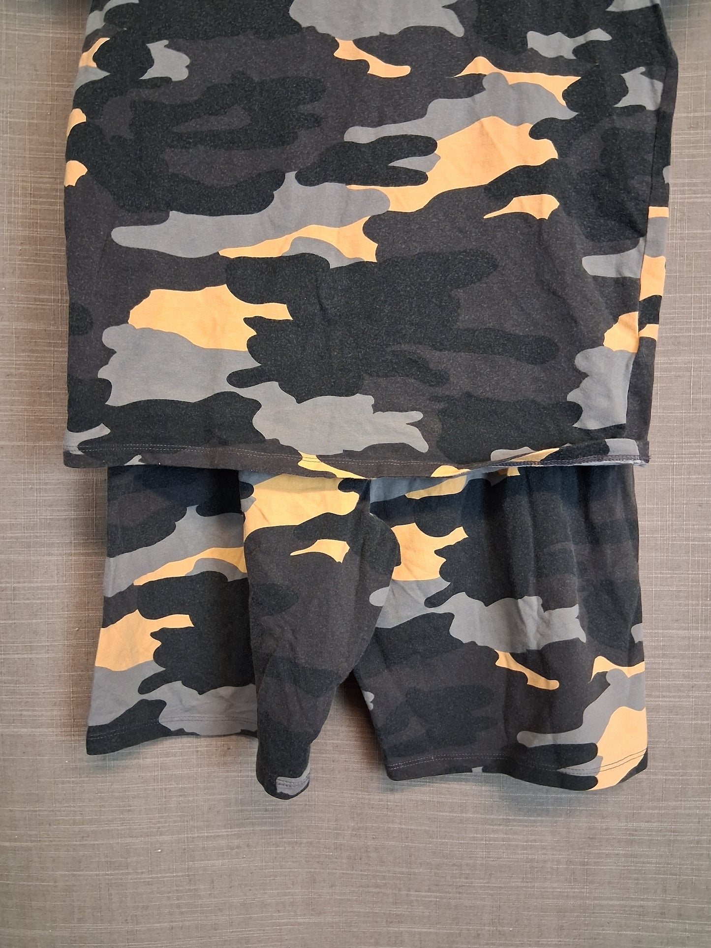Marks and Spencer Boys Camouflage Pyjamas PJs 2 Piece set Summer Age 12-13 Years