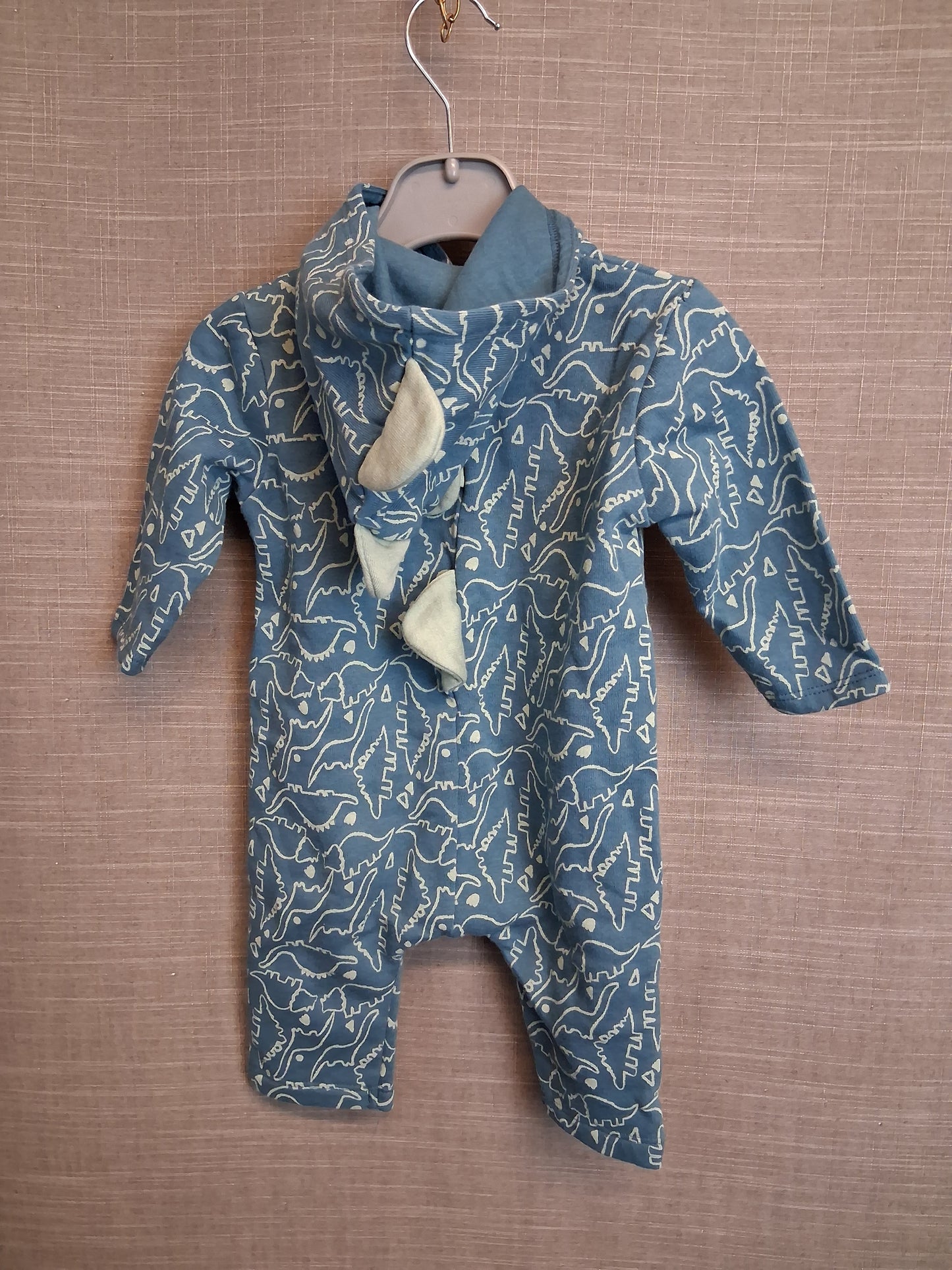Primark Boys Dinosaur Theme All in One With Hood Age 3-6 Months