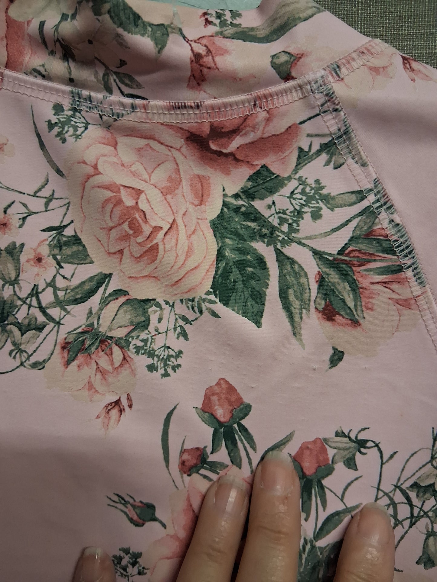Next Girls Pink Floral UV Swimsuit All in One Age 12-18 Months