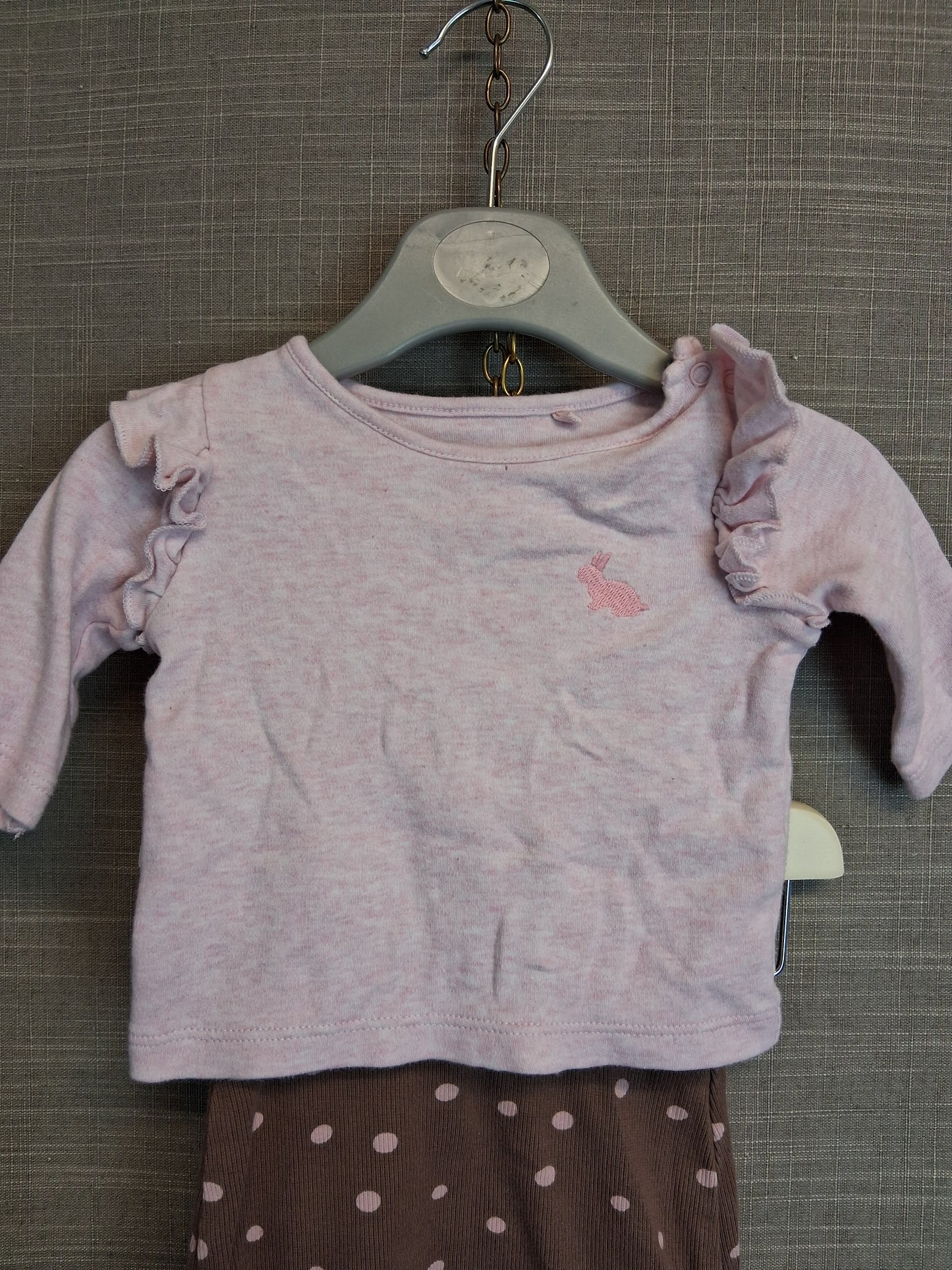 Next Girls 2 Piece Outfit Set Top and Leggings Age Newborn