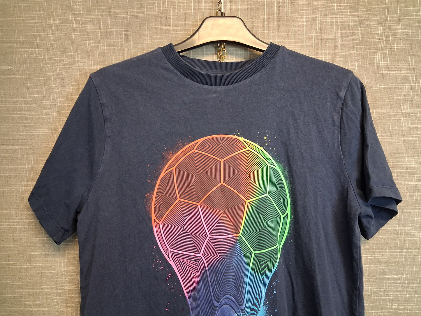 Next Boys Blue T-Shirt Short Sleeve Age 15 Years