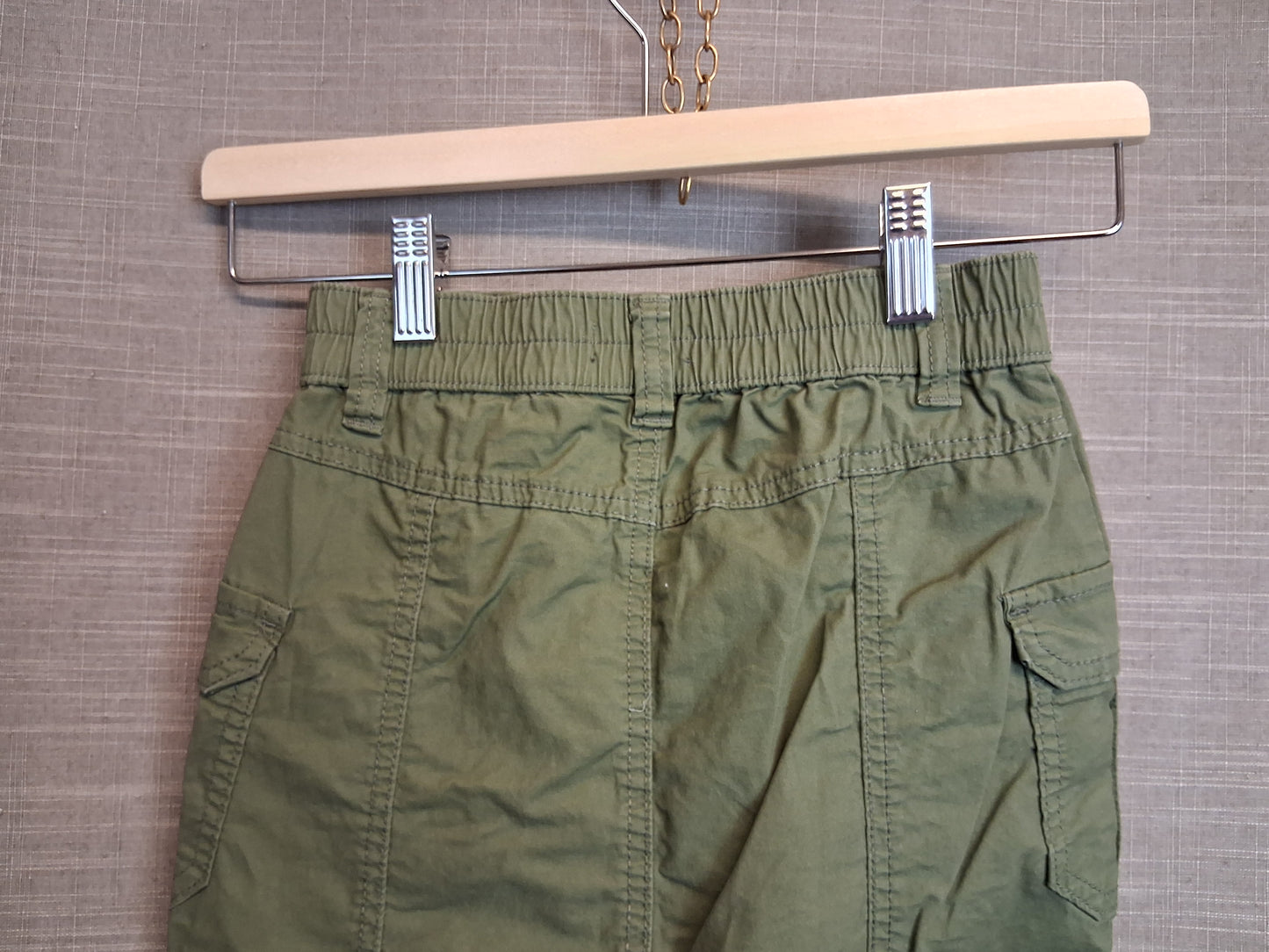 Primark Green Cargo Skirt Age 8-9 Years