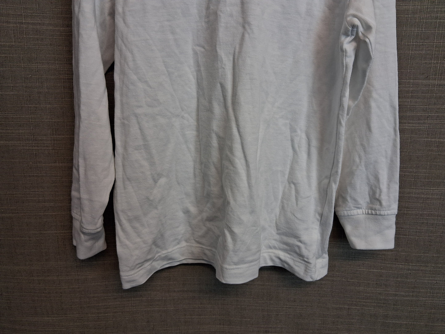 Next Boys White Long Sleeve T-Shirt Age 4-5 Years