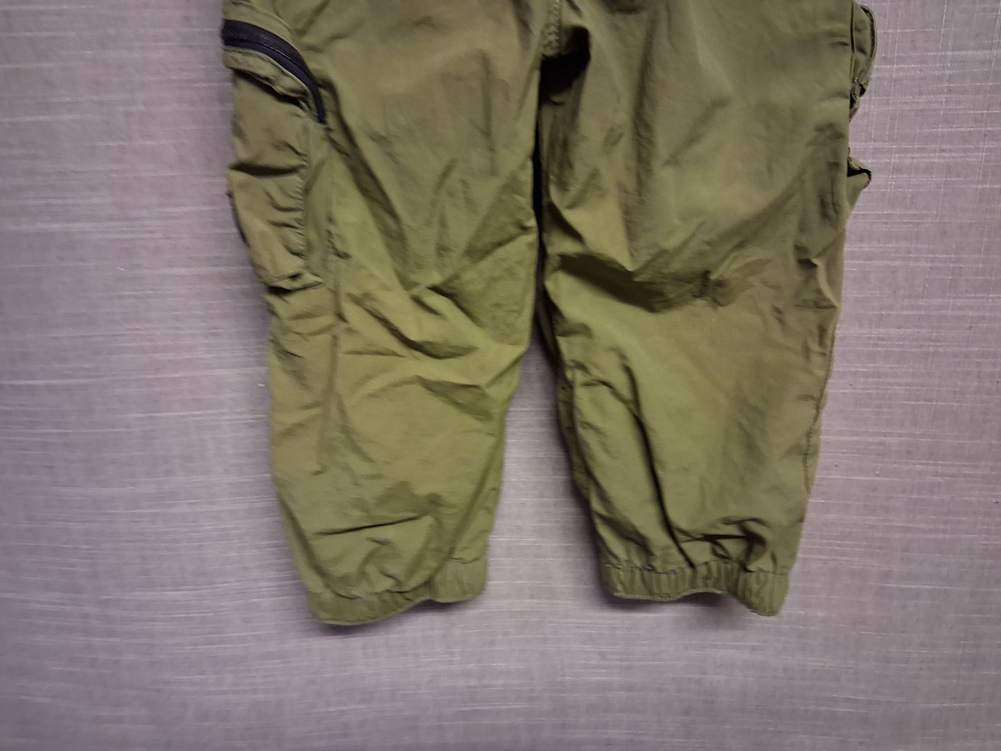 Next Boys Green Cargo Trousers Lined Age 3 Years