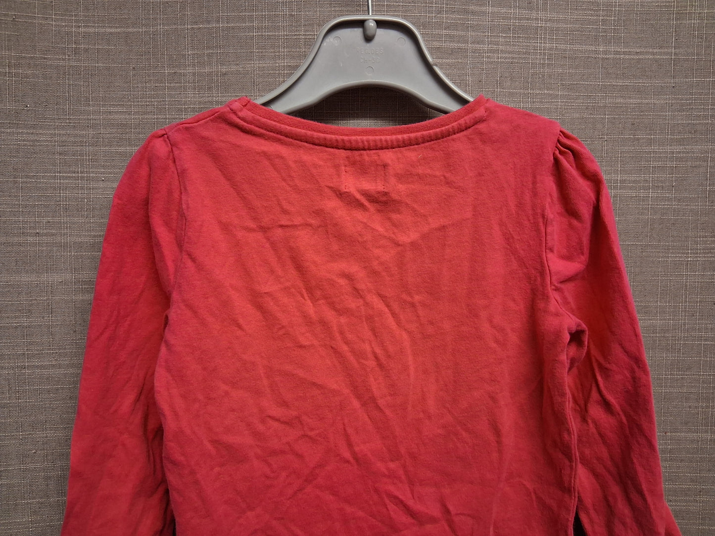 F&F Girls Halloween Pink Long Sleeve T-Shirt Black Cat Age 2-3 Years