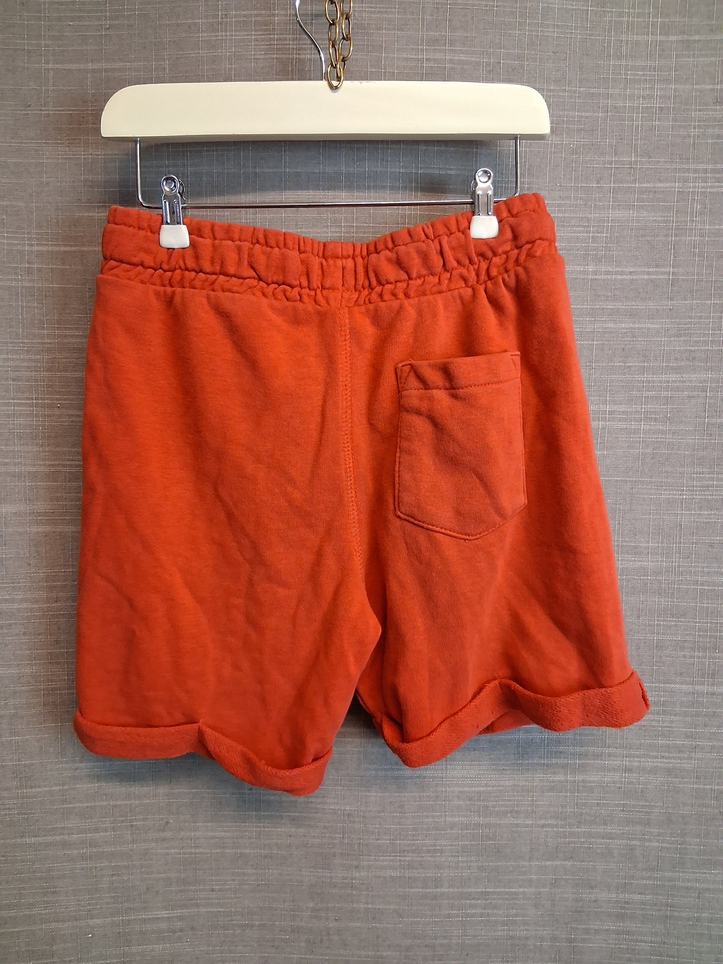 TU Boys Shorts Jersey Style Orange Red Age 5-6 Years