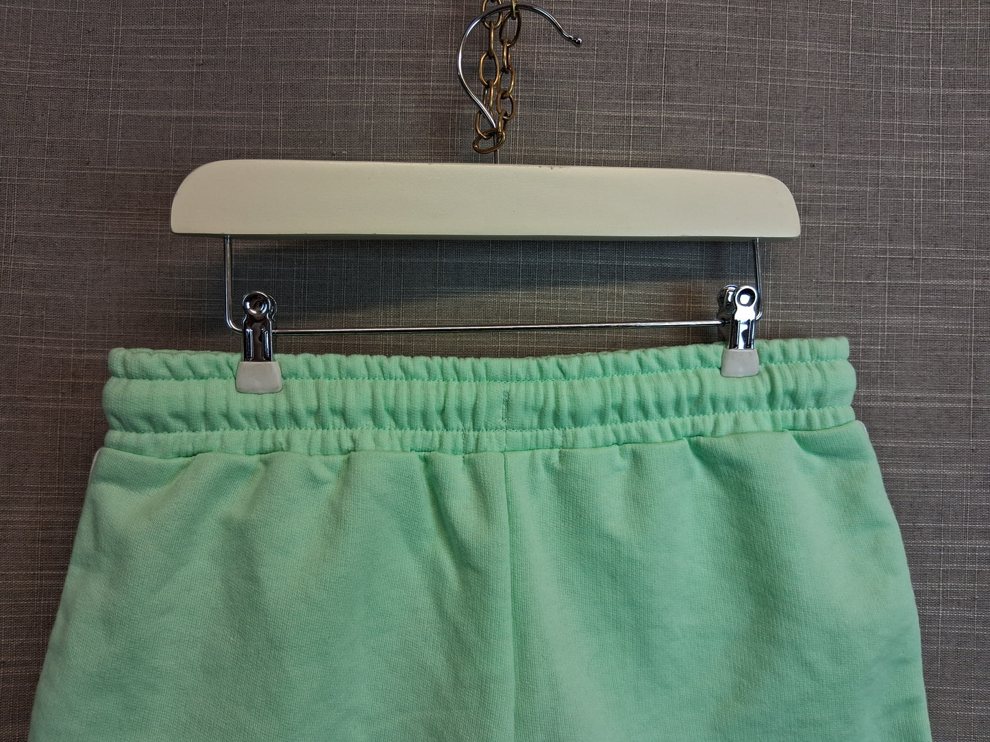 Primark Girls Green Jersey Shorts Age 8-9 Years New