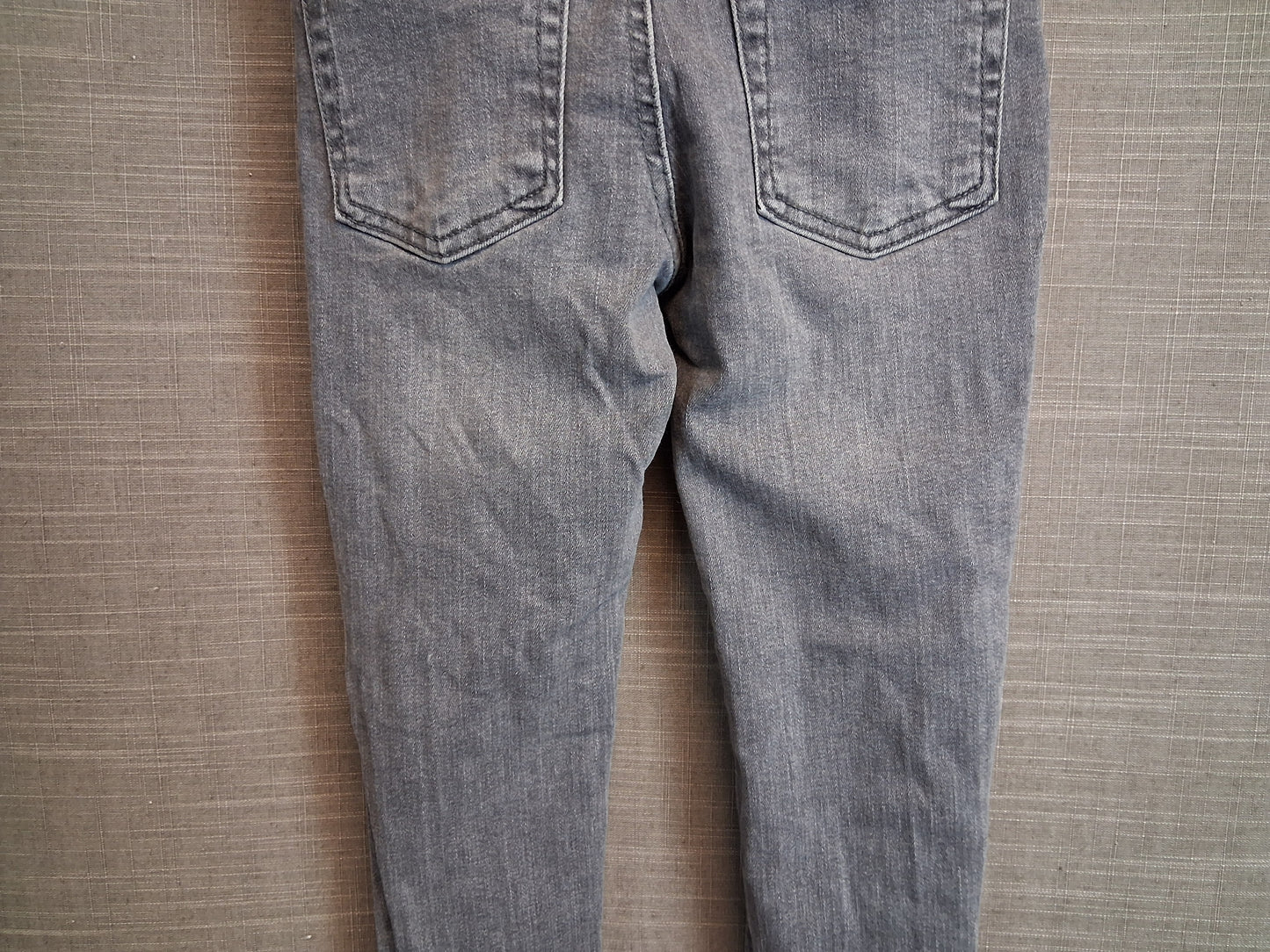 Primark Boys Grey Skinny Denim Jeans Age 6-7 Years