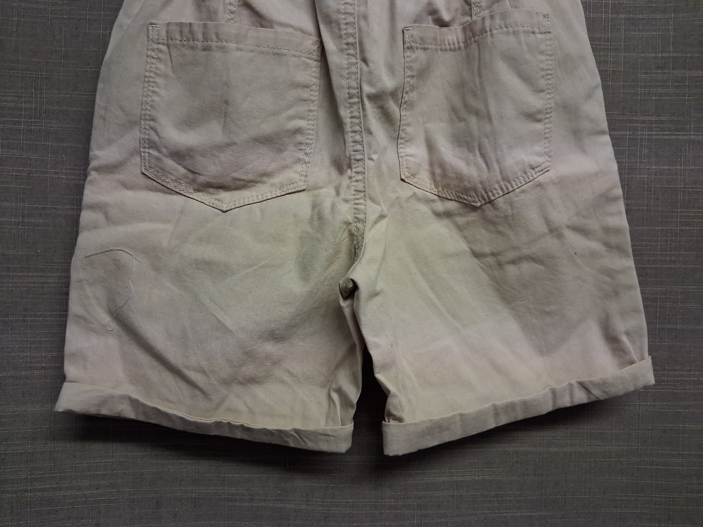 George Boys Beige Shorts Age 7-8 Years New