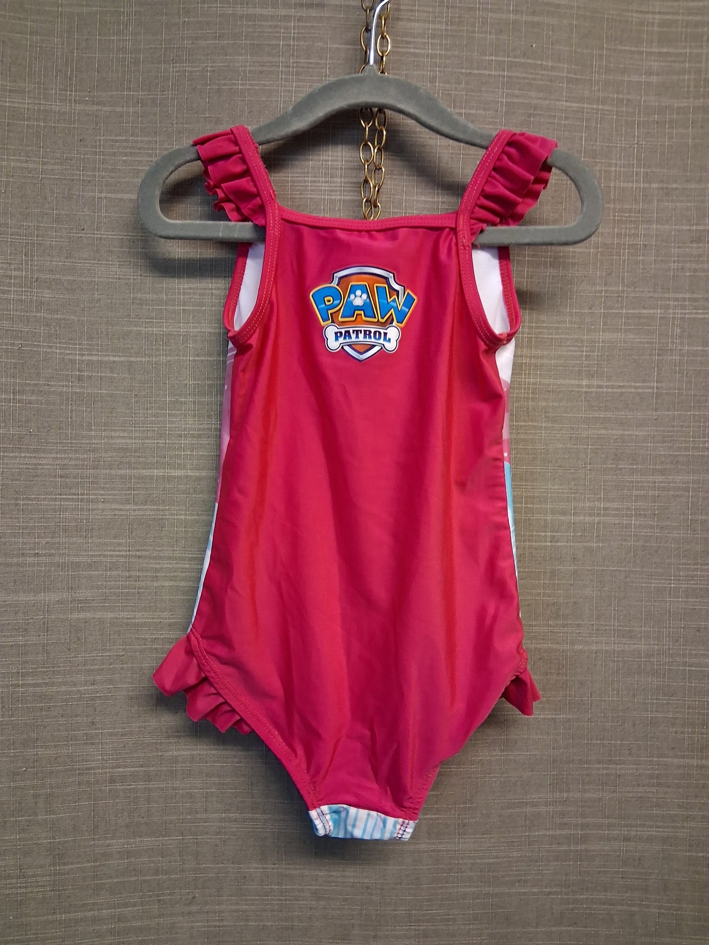 Character World Paw Patrol Girls Swimsuit One Piece Age 4 Years