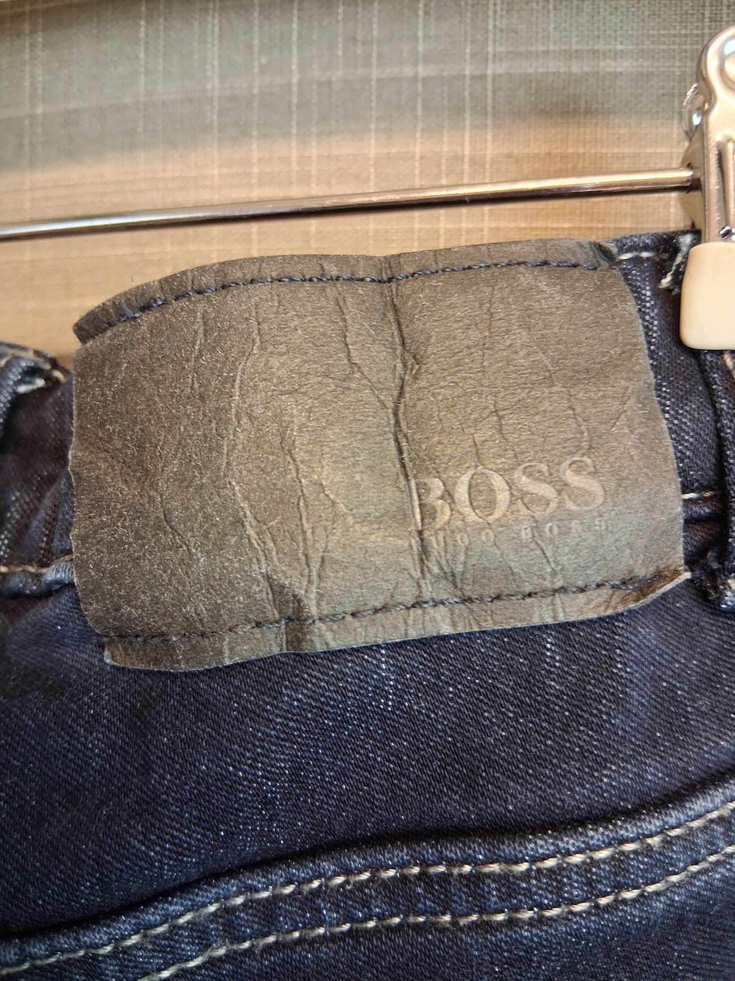 Hugo Boss Boys Skinny Jeans Darkwash Blue Adjustable Waist Age 6 Years