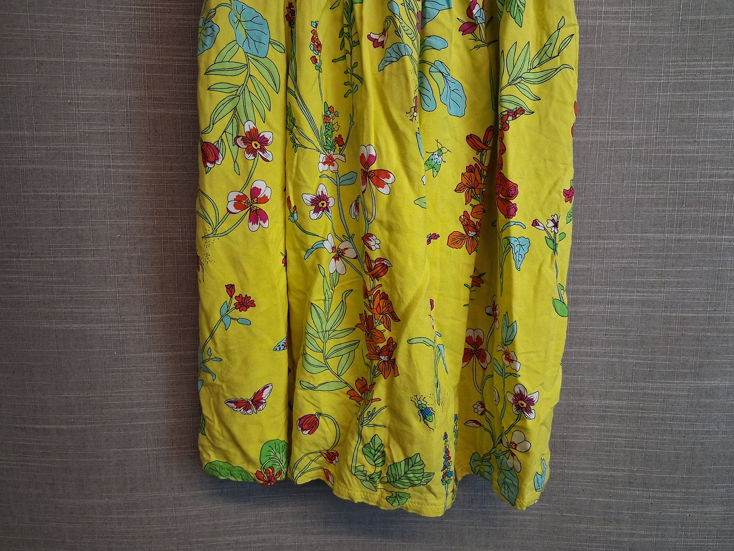 Next Yellow Floral Sundress Strappy Age 5 Years