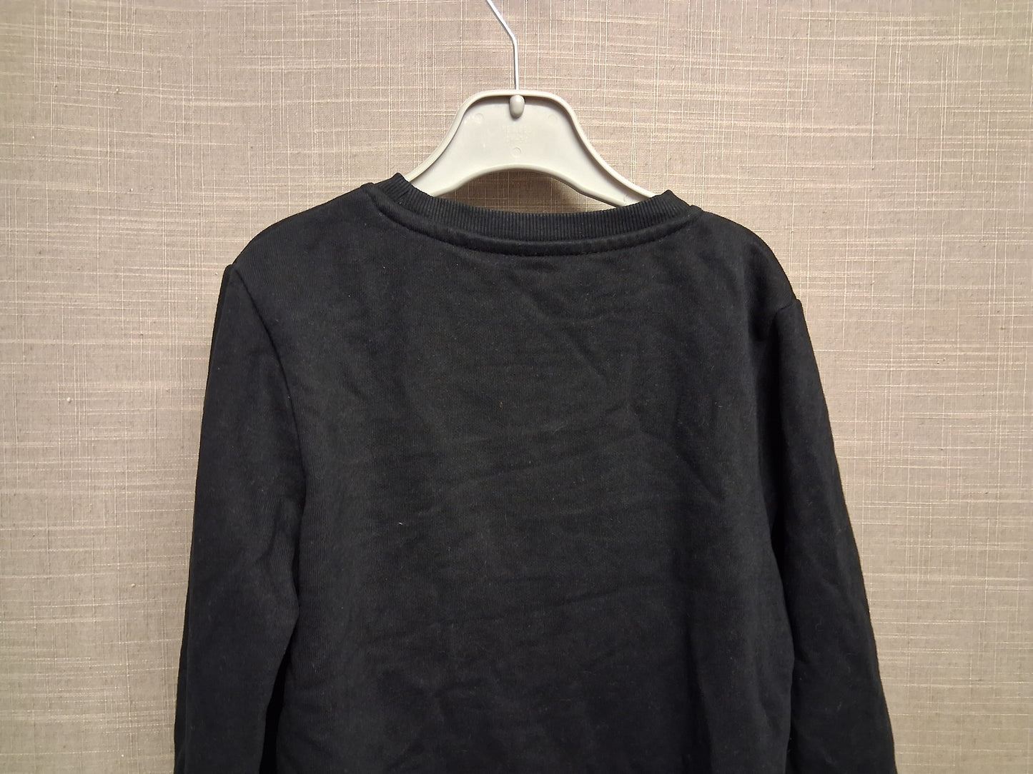 George Halloween Black 'Boo What I Want' Sweater Age 6-7 Years