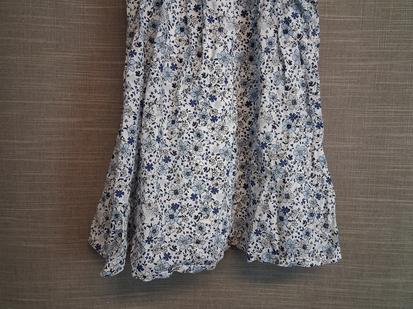 Billie Faiers George Blue Floral A Line Dress Age 12-18 Months