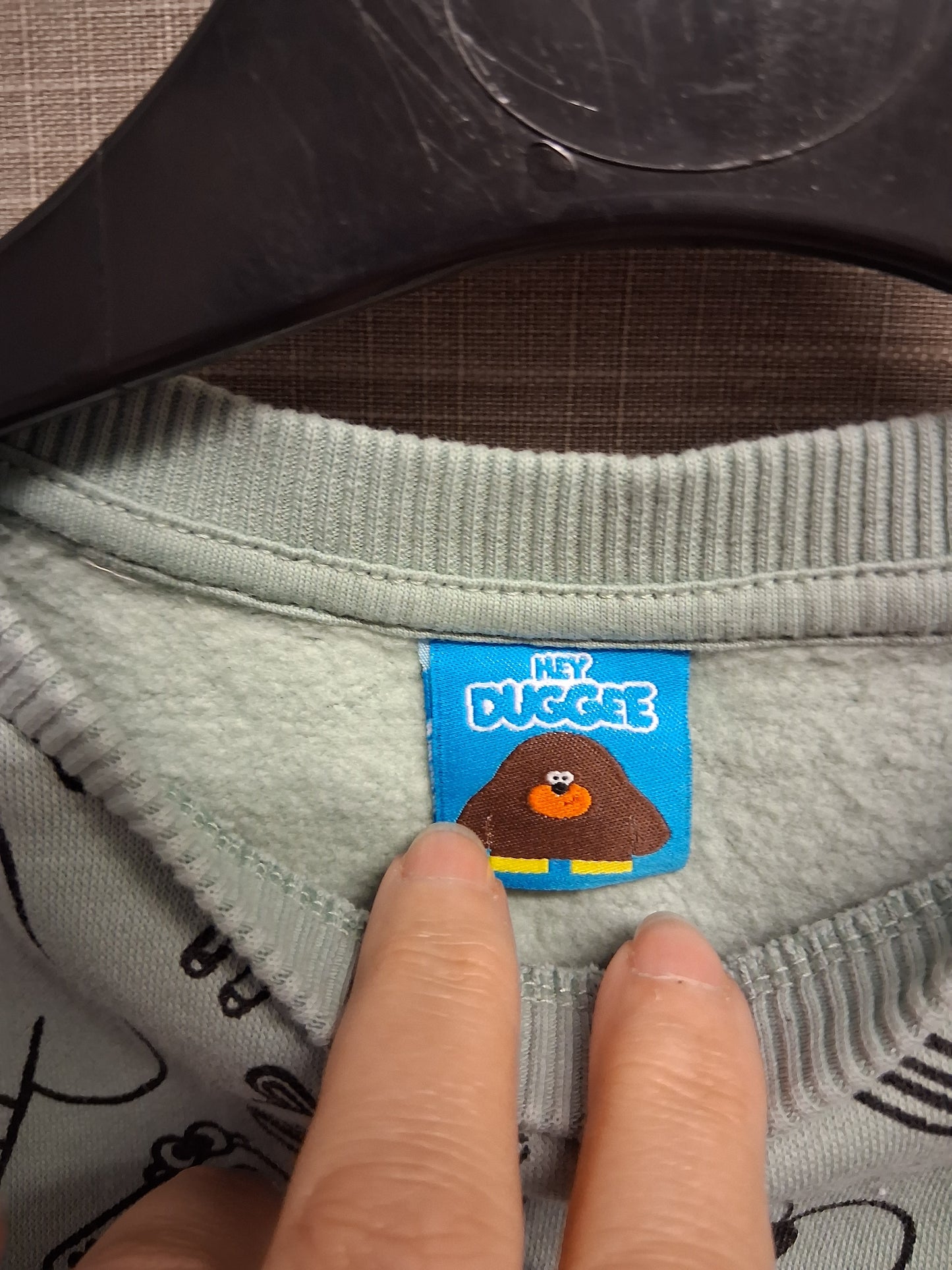 George Hey Duggee Sweater Long Sleeve Green Age 2-3 Years